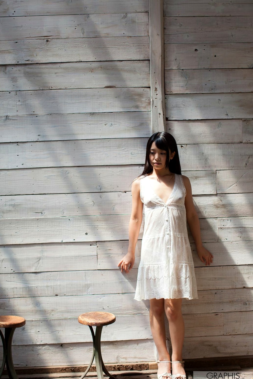 Graphis_桥本麻耶(Maya Hashimoto)清新户外写真,迷人诱惑初次出道美图集