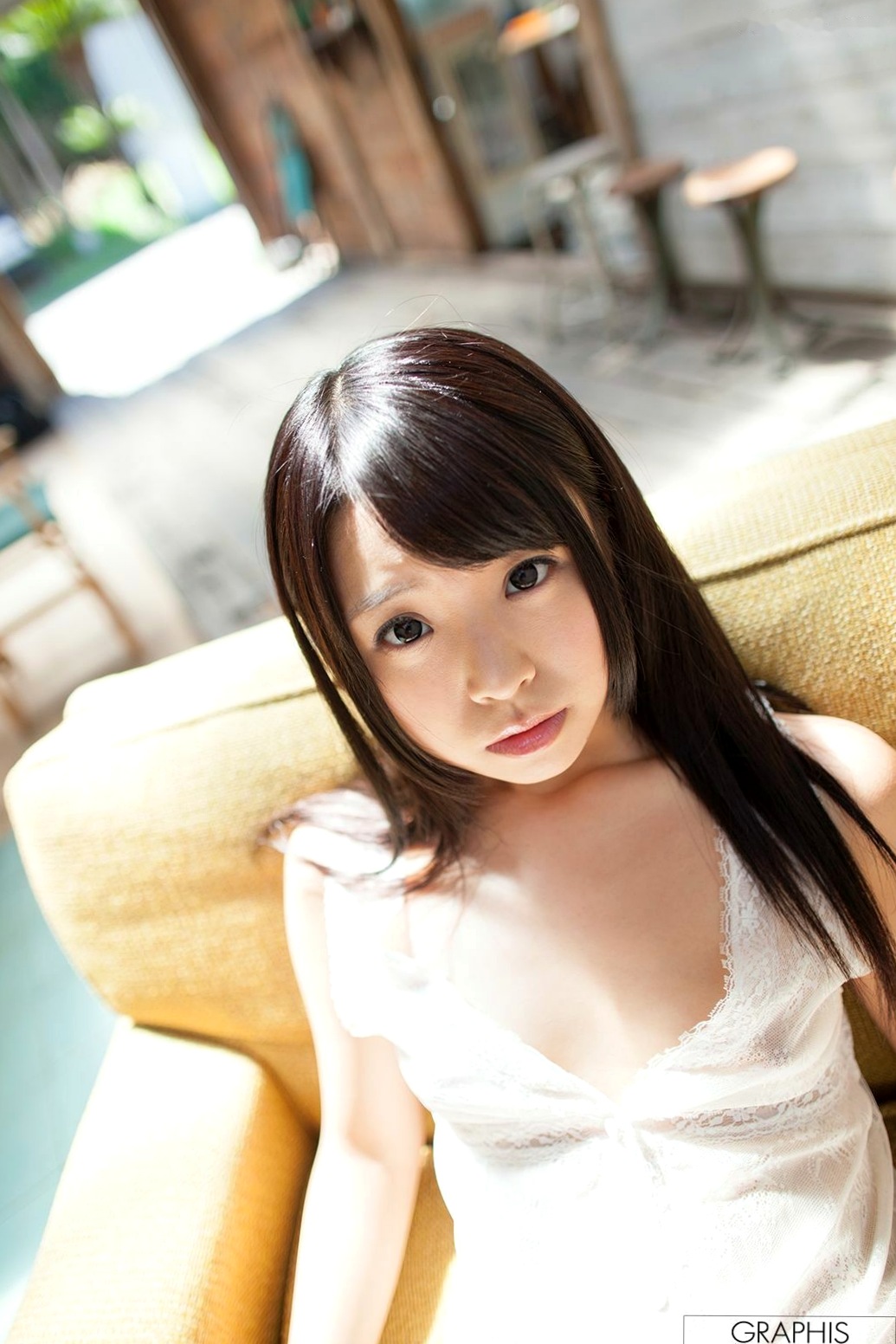 Graphis_桥本麻耶(Maya Hashimoto)清新户外写真,迷人诱惑初次出道美图集
