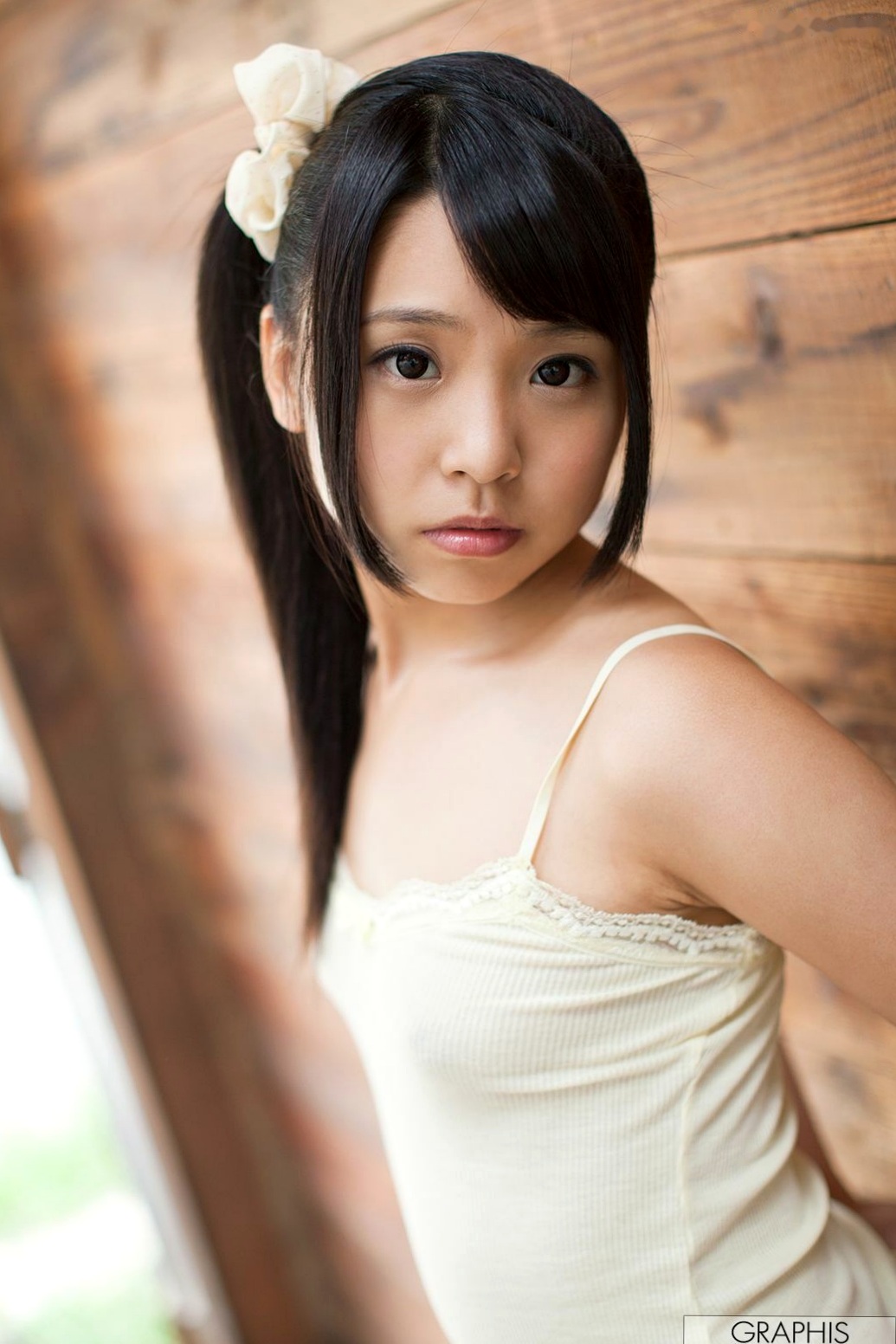 Graphis_桥本麻耶(Maya Hashimoto)清新户外写真,迷人诱惑初次出道美图集