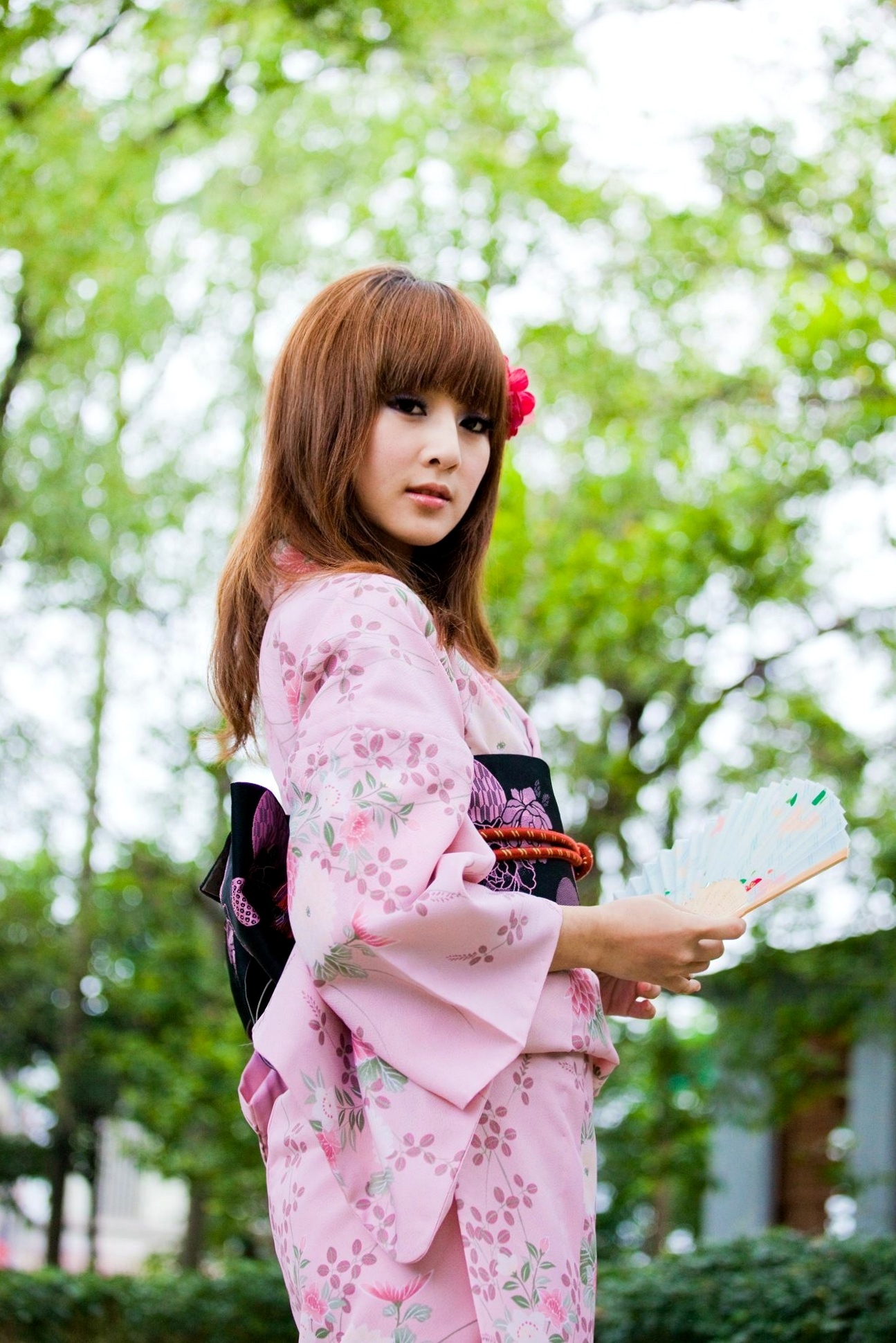 Gallery - 台湾正妹果子、小品、兔兔(品果兔)《宜蘭和服遊拍》户外古风写真,清纯美少女角色扮演英气十足台湾和服清新户外角色扮演 女神私房照_秀色女神