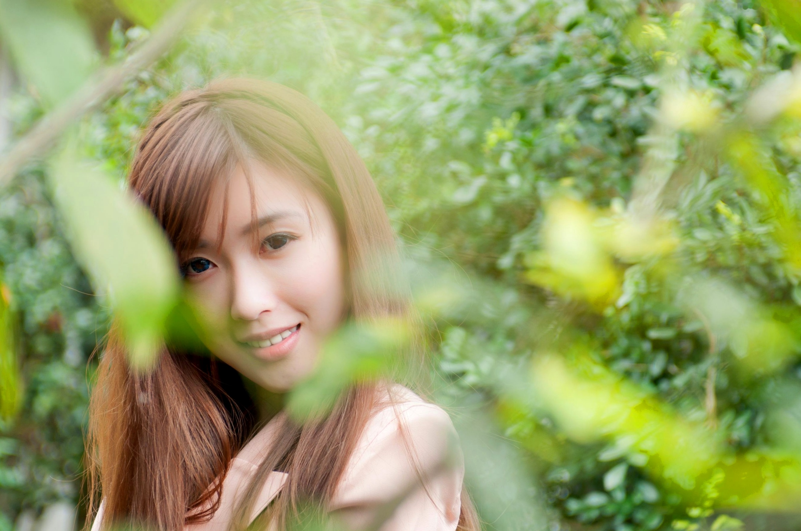 台湾正妹Kila晶晶/金允乔校园美拍:清新纯美针织衫户外写真系列图片