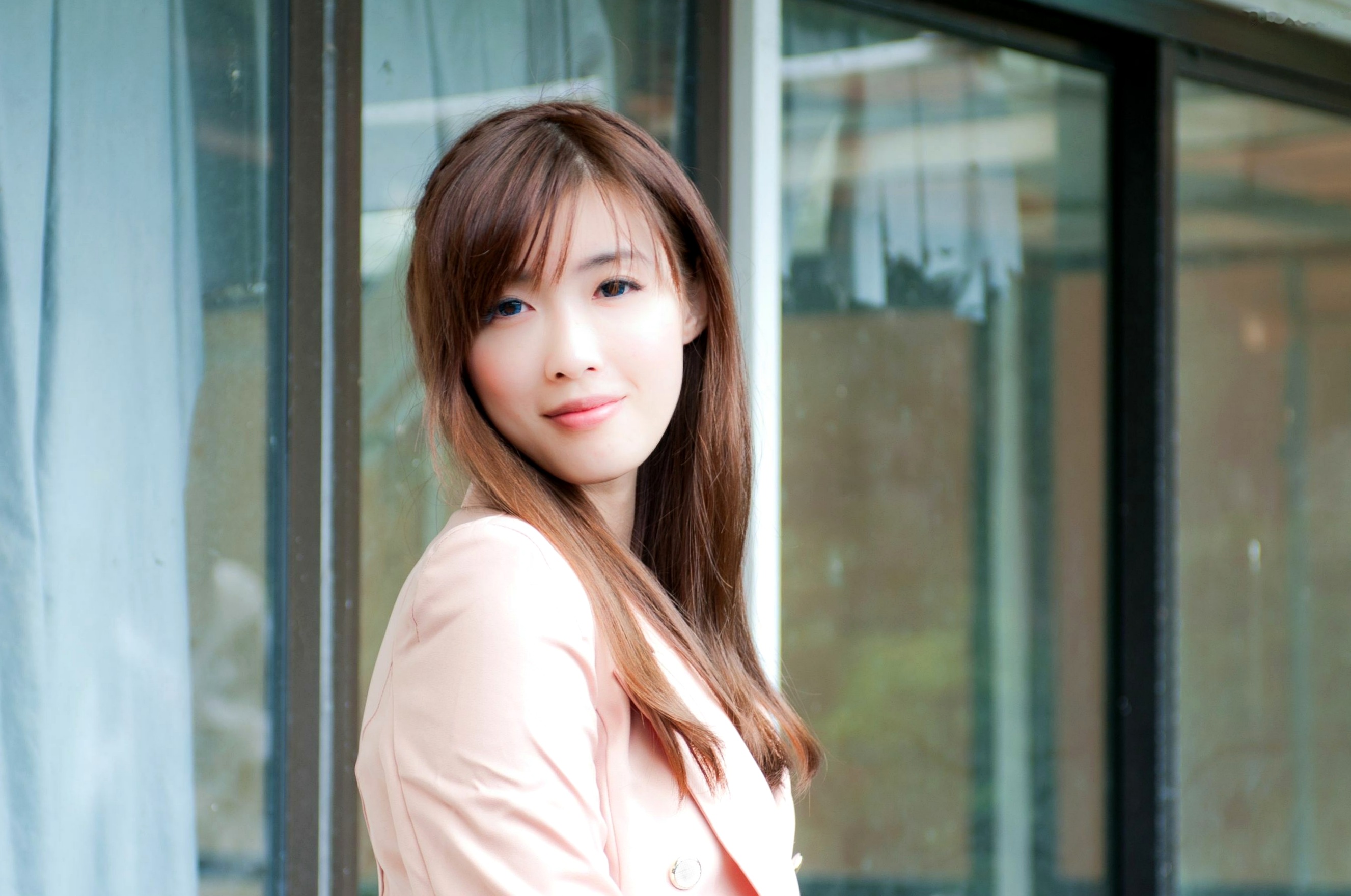 台湾正妹Kila晶晶/金允乔校园美拍:清新纯美针织衫户外写真系列图片