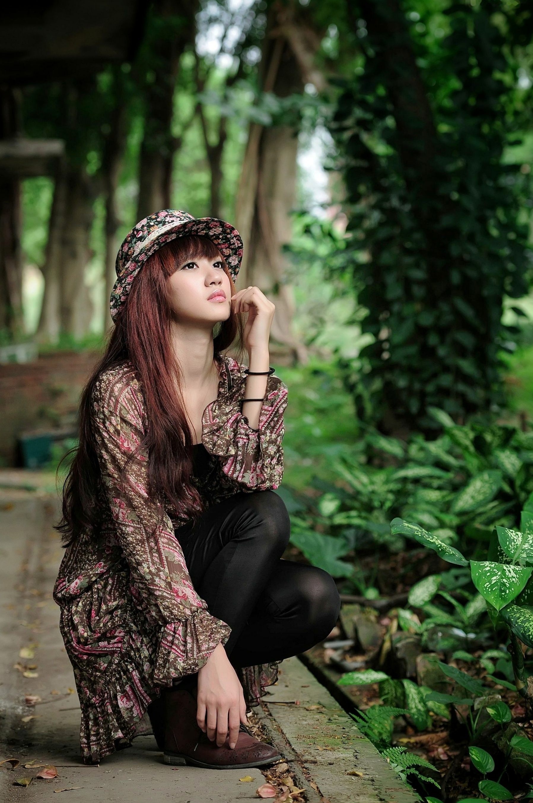 台湾正妹Sylvia小雅户外小清新写真,唯美甜美气质,治愈系邻家少女外拍套图