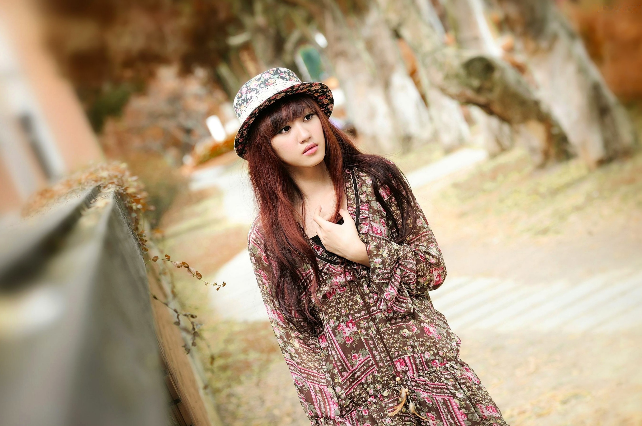 台湾正妹Sylvia小雅户外小清新写真,唯美甜美气质,治愈系邻家少女外拍套图