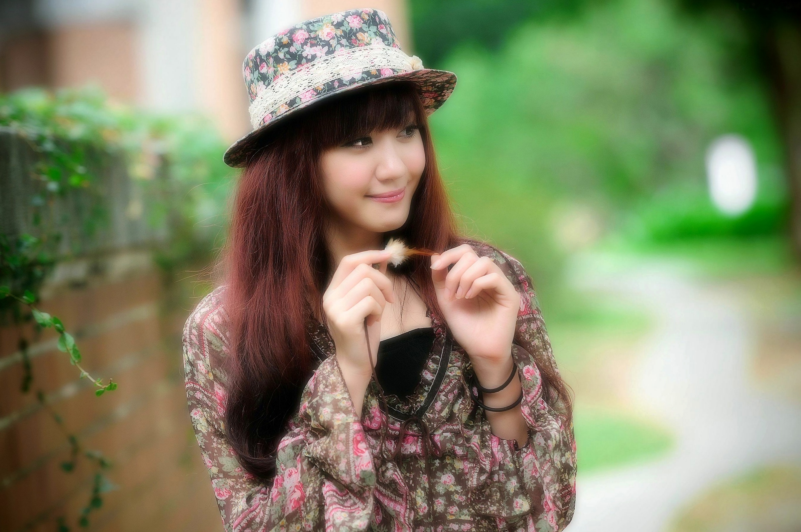 台湾正妹Sylvia小雅户外小清新写真,唯美甜美气质,治愈系邻家少女外拍套图