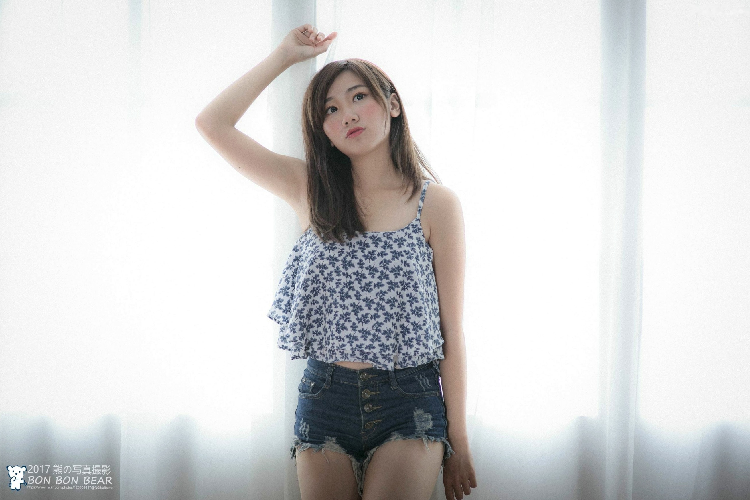 台湾正妹车车《迷迭森林》清新治愈私房写真,青春美少女居家清纯气质甜美影集