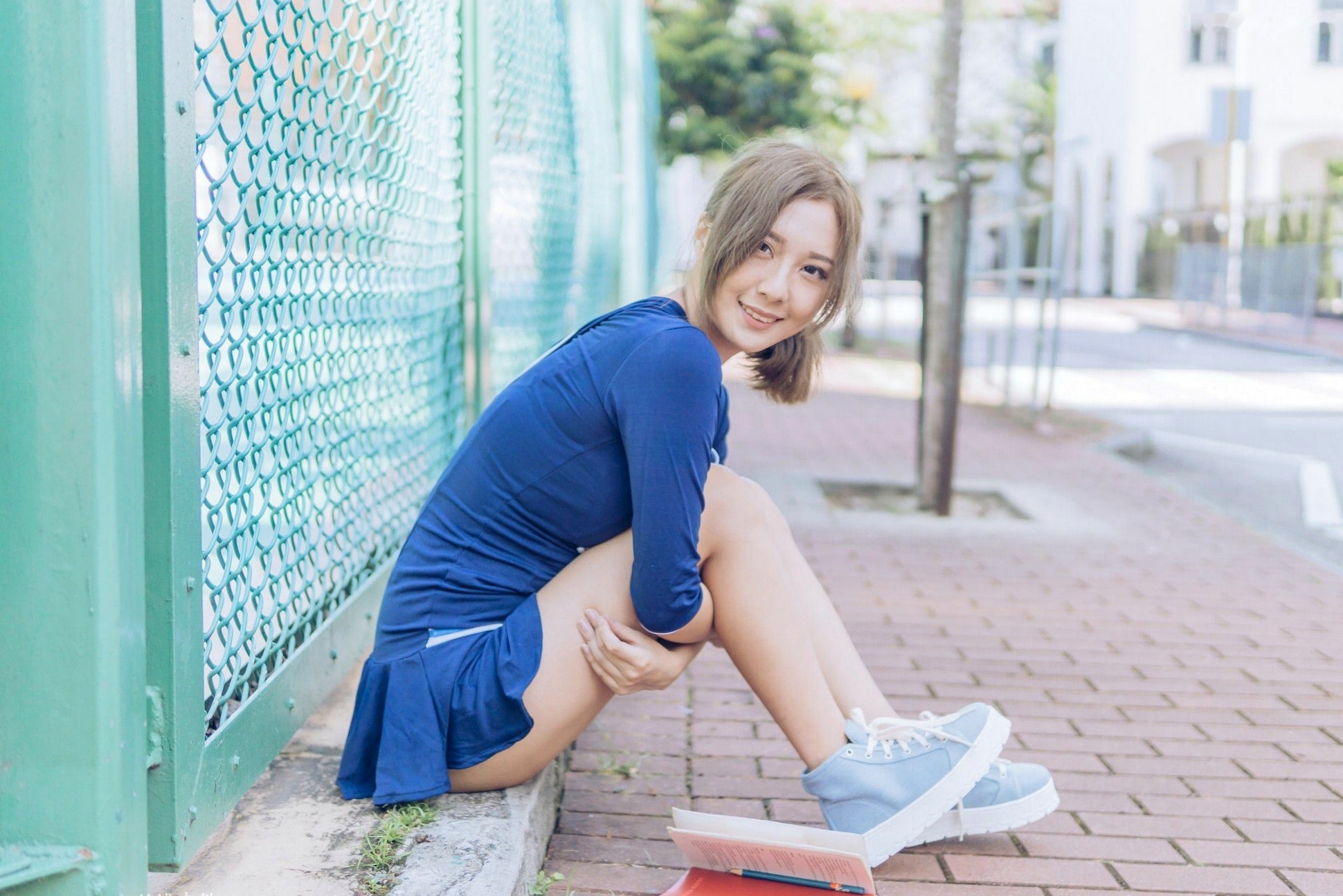 台湾正妹陈郁晴(羽晴Min)卧室私房写真系列,清纯甜美与性感内衣秀诱惑合集