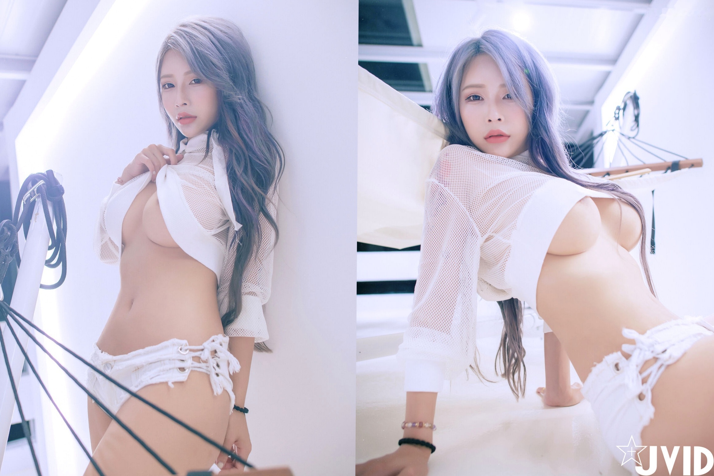 Gallery - JVID艾妃神级美乳私房写真:白纱蕾丝内衣诱惑,展现极致身材的迷人情欲之夜性感尤物人间胸器大尺度JVID 女神私房照_秀色女神