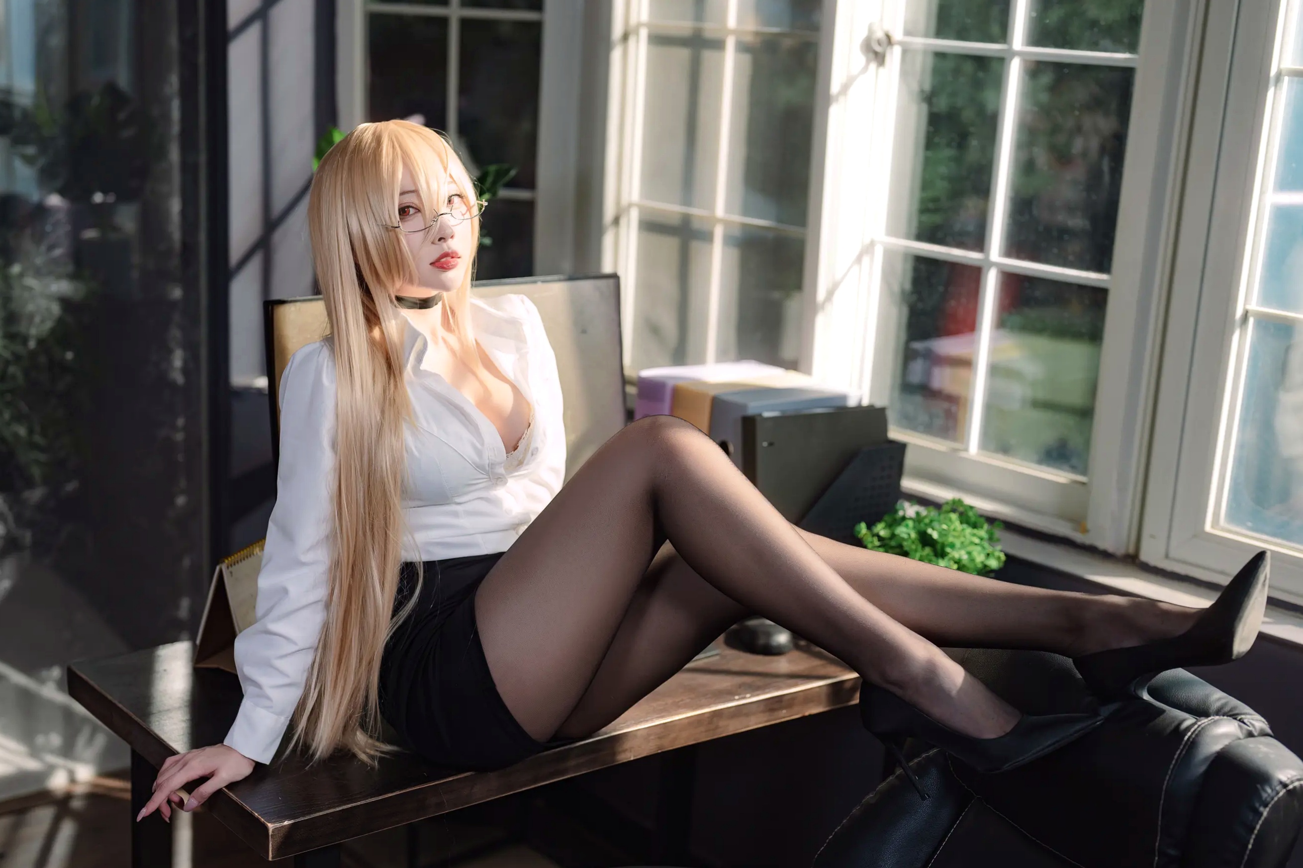 宫本桜 - 碧蓝航线怨仇精致角色扮演 COS写真集,绝美颜值与诱惑身材的碰撞