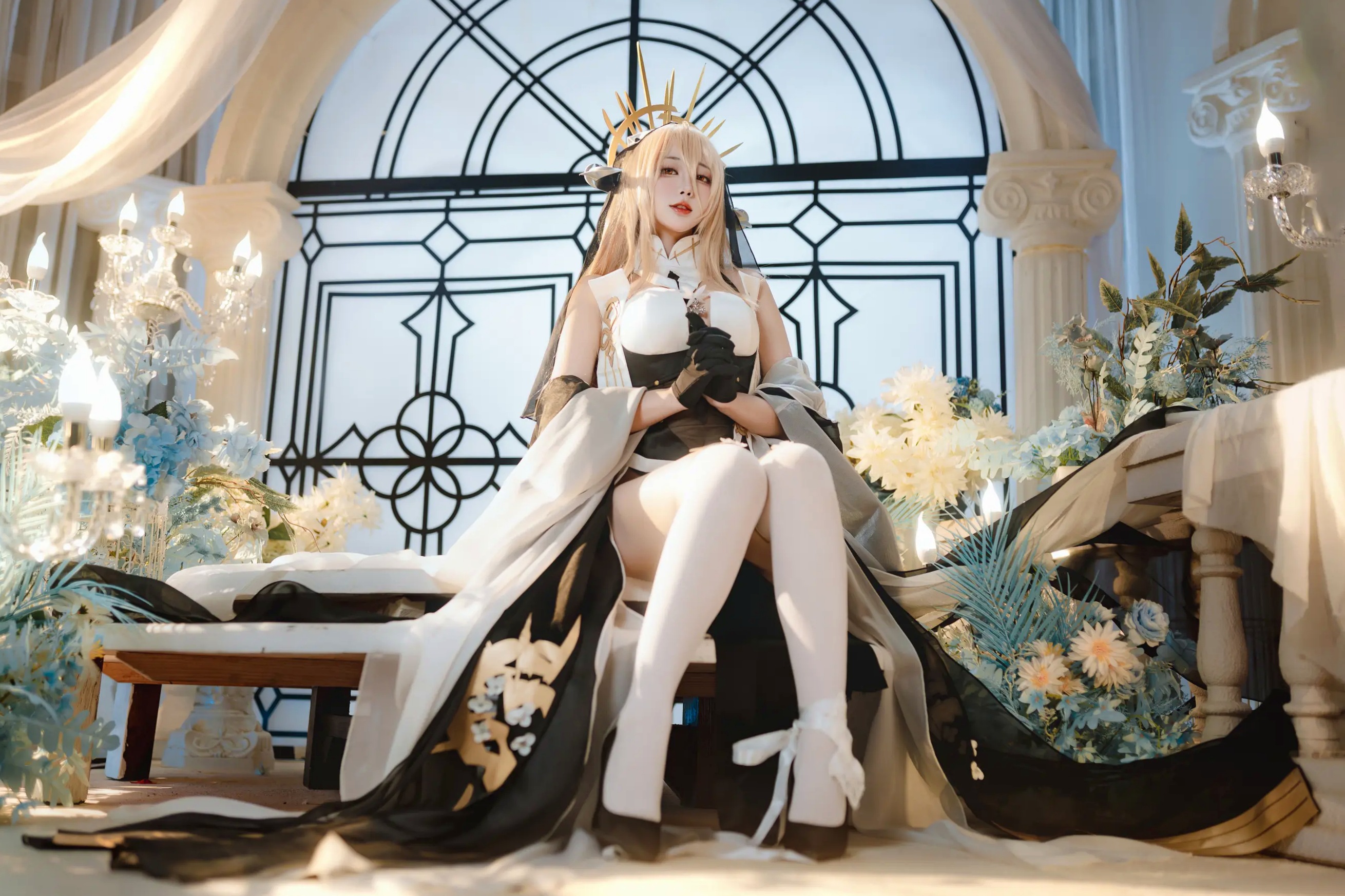 宫本桜 - 碧蓝航线怨仇精致角色扮演 COS写真集,绝美颜值与诱惑身材的碰撞