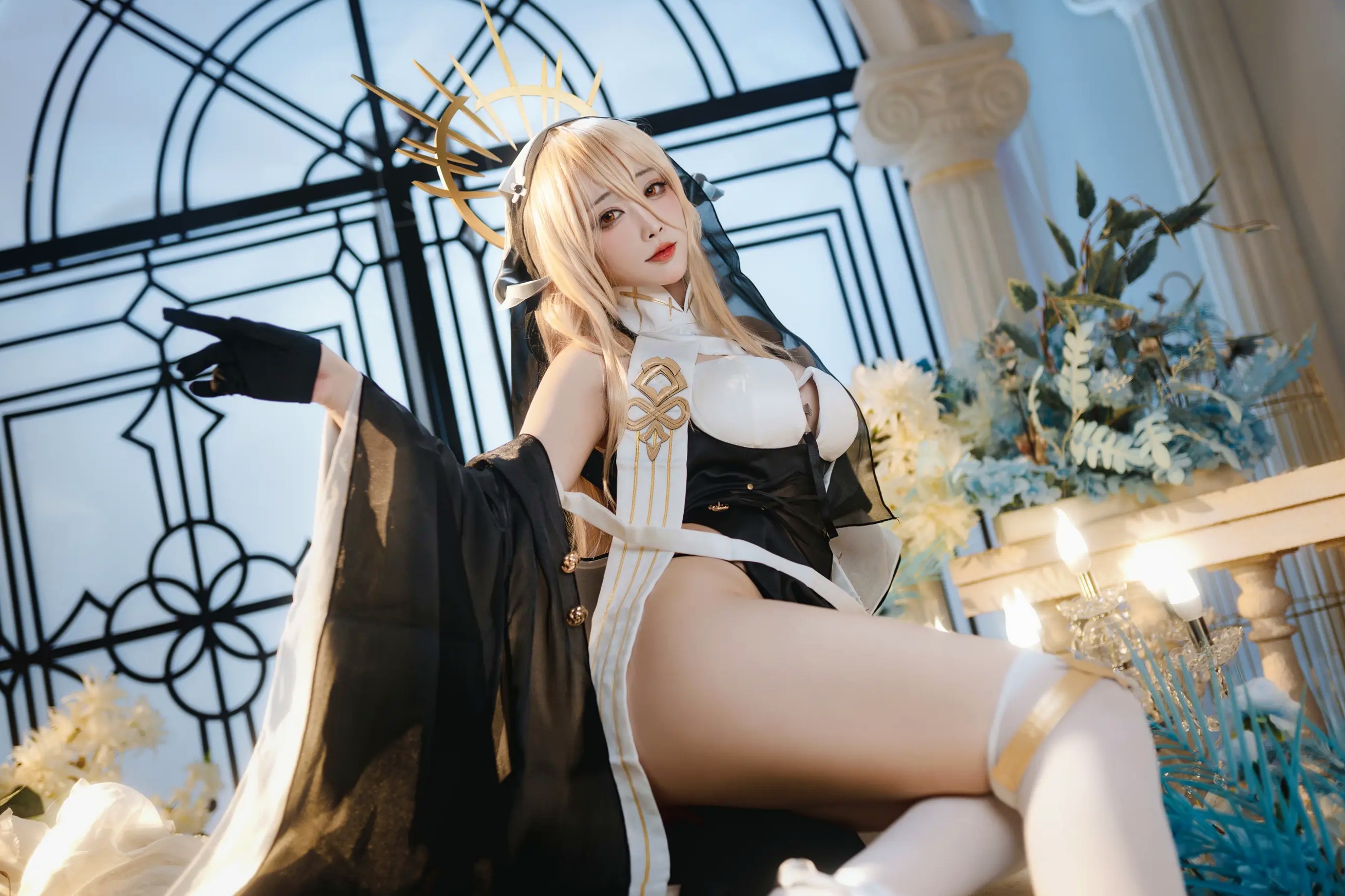 宫本桜 - 碧蓝航线怨仇精致角色扮演 COS写真集,绝美颜值与诱惑身材的碰撞