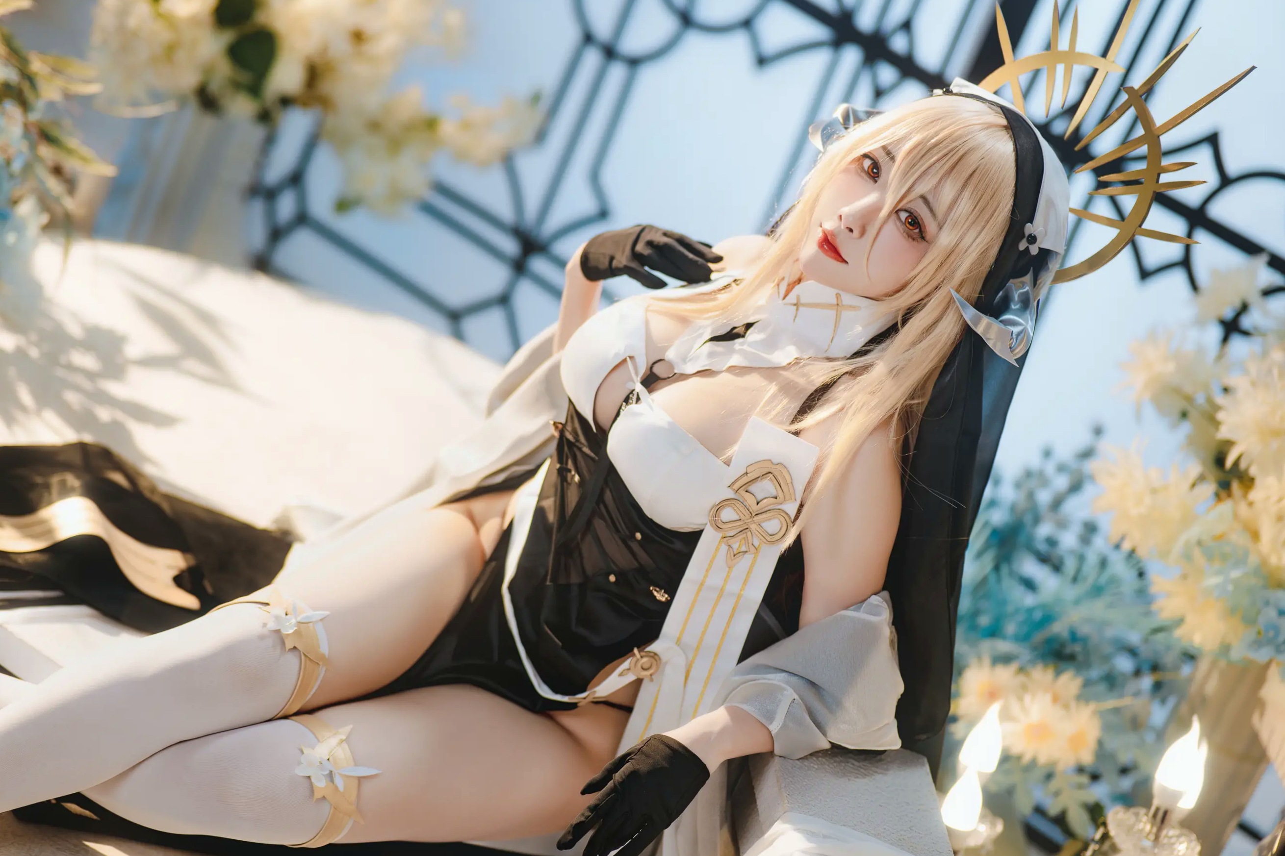 宫本桜 - 碧蓝航线怨仇精致角色扮演 COS写真集,绝美颜值与诱惑身材的碰撞
