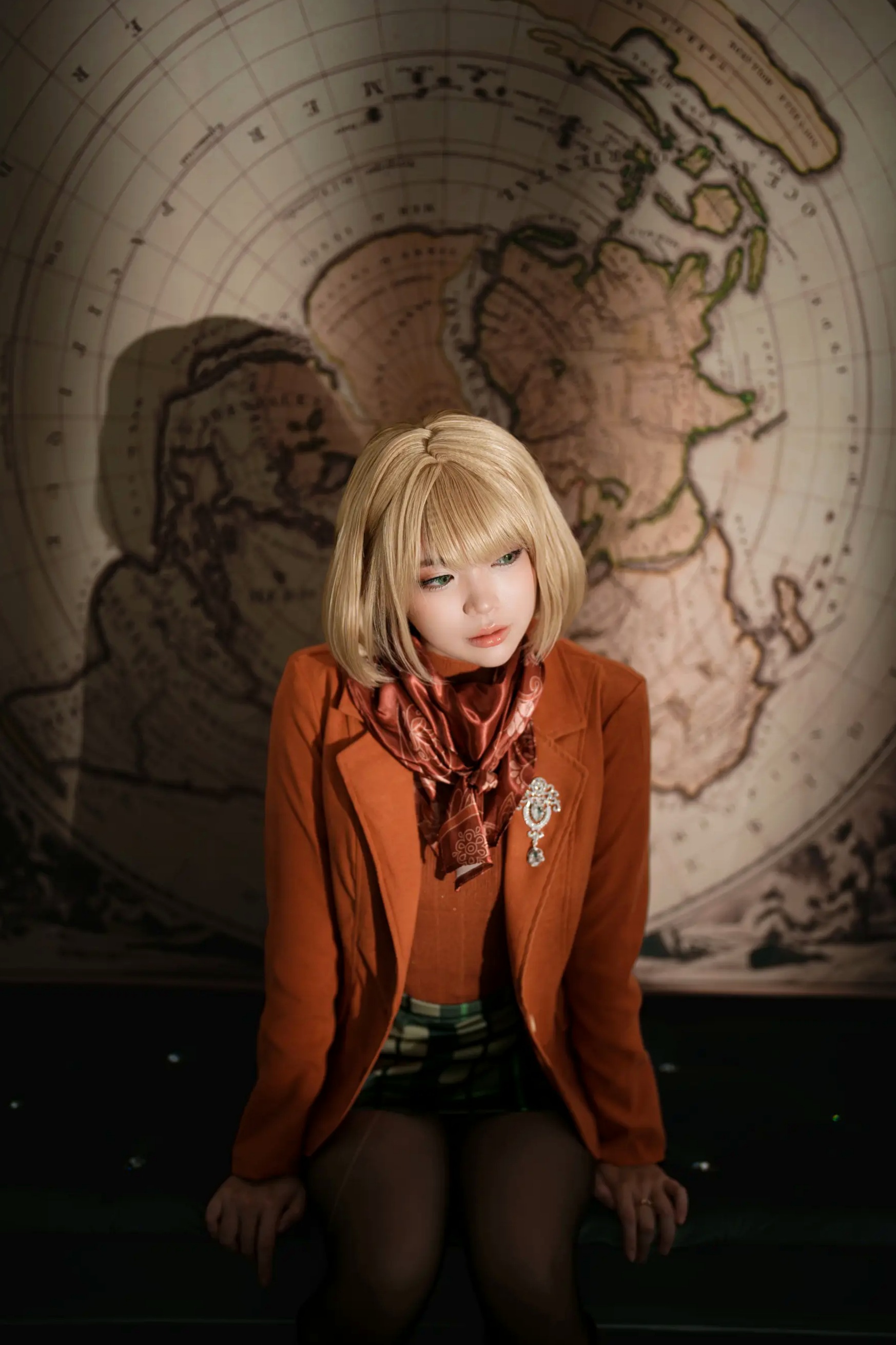ZinieQ Ashley (Resident Evil 4) 生化危机4阿什莉Cosplay,极致白蕾丝私房写真,绝美诱惑福利大片