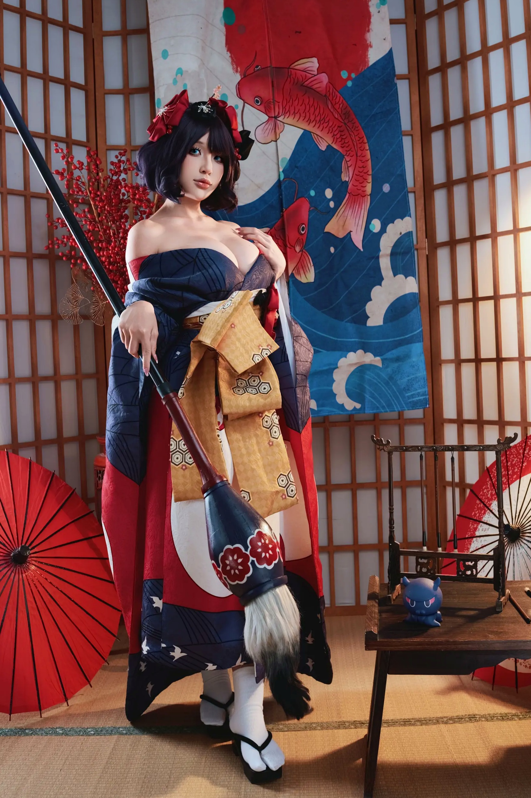 Puy Puy - Fate Katsushika Ōi 葛饰北斋 日式私房大尺度美臀诱惑套图