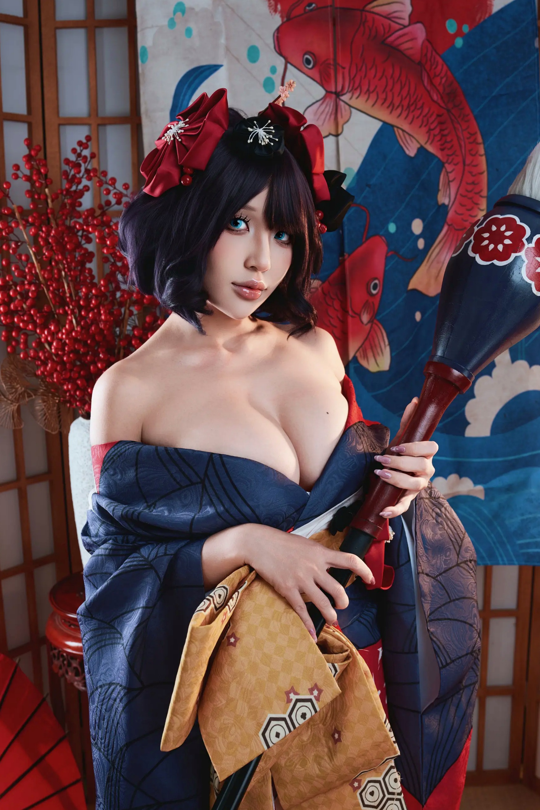 Puy Puy - Fate Katsushika Ōi 葛饰北斋 日式私房大尺度美臀诱惑套图