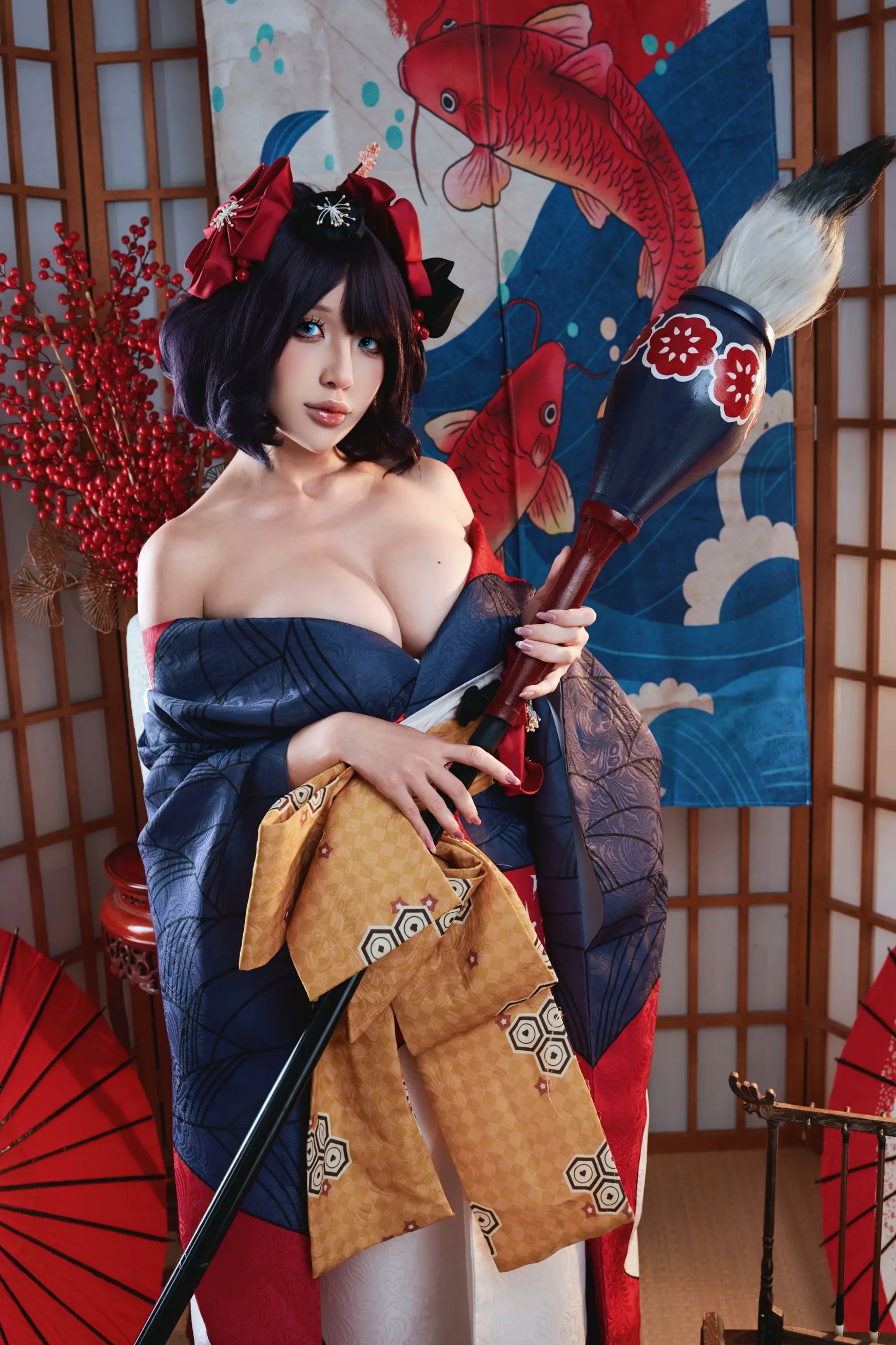 Puy Puy - Fate Katsushika Ōi 葛饰北斋 日式私房大尺度美臀诱惑套图