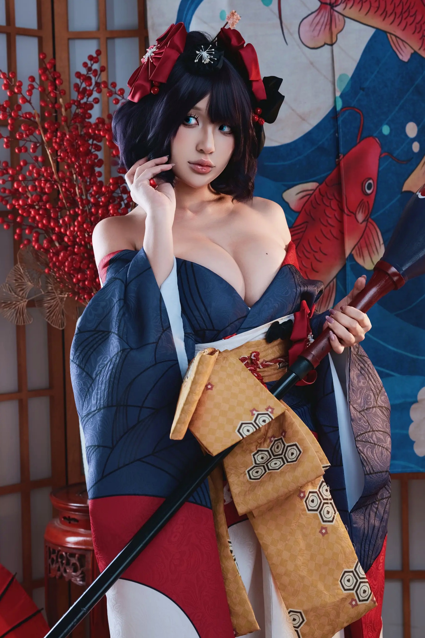 Puy Puy - Fate Katsushika Ōi 葛饰北斋 日式私房大尺度美臀诱惑套图