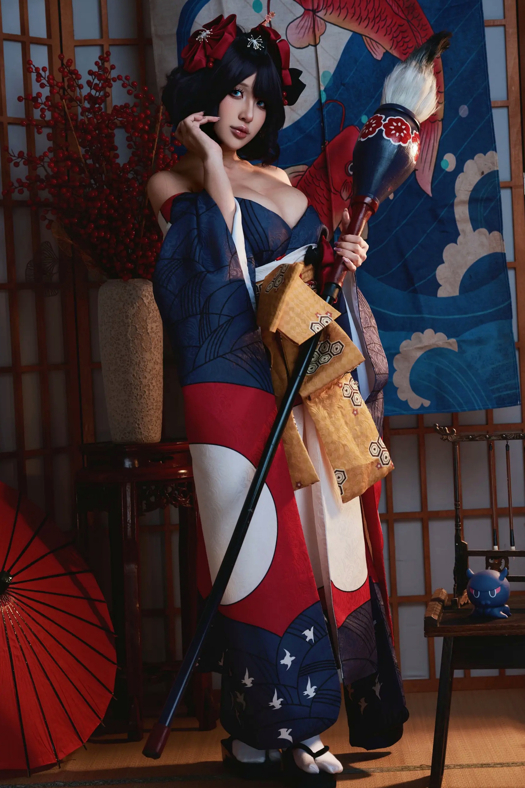 Puy Puy - Fate Katsushika Ōi 葛饰北斋 日式私房大尺度美臀诱惑套图