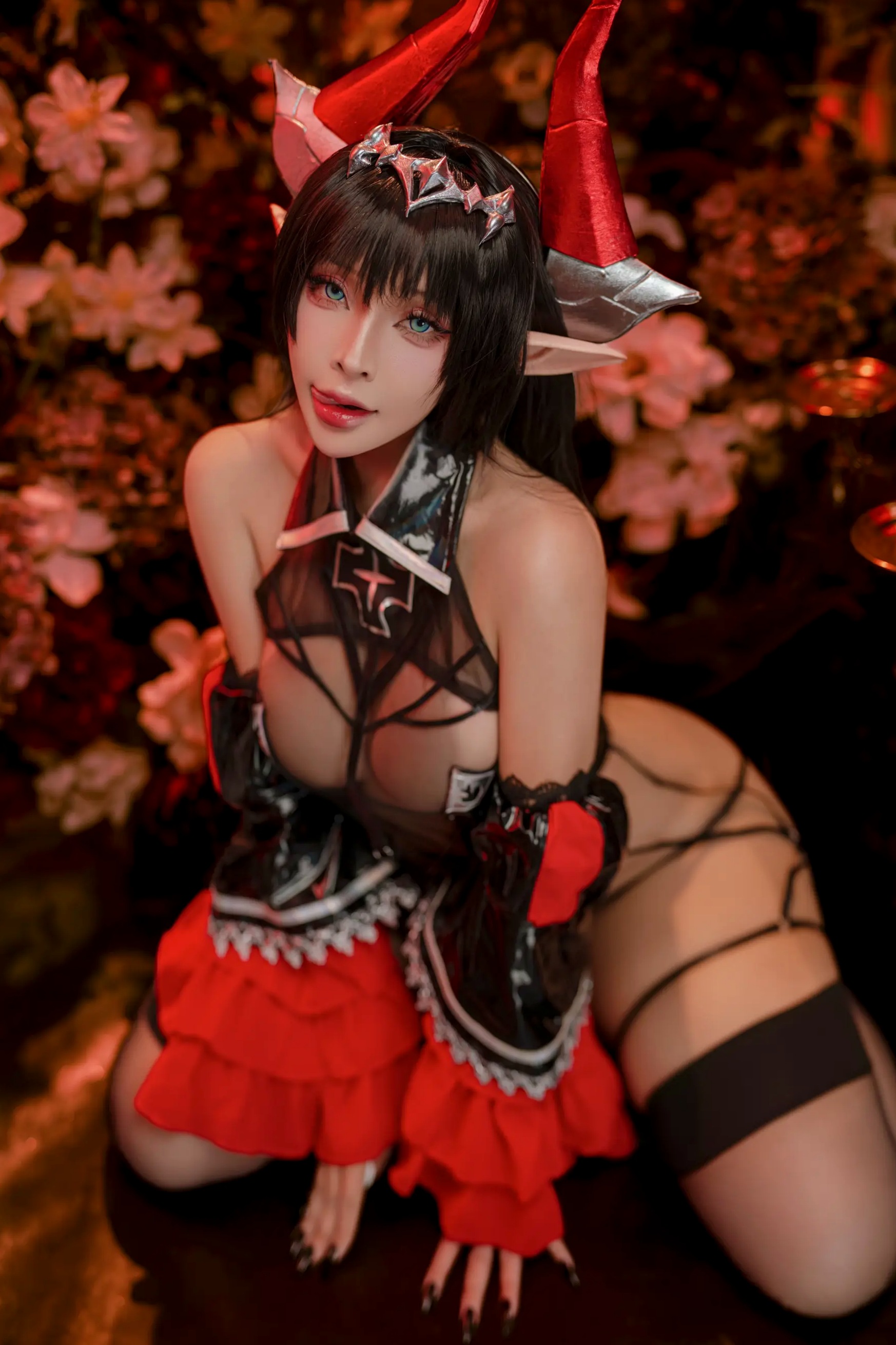 Sayo Momo - 格茨·冯·贝利辛根 碧蓝航线角色扮演大尺度私房照