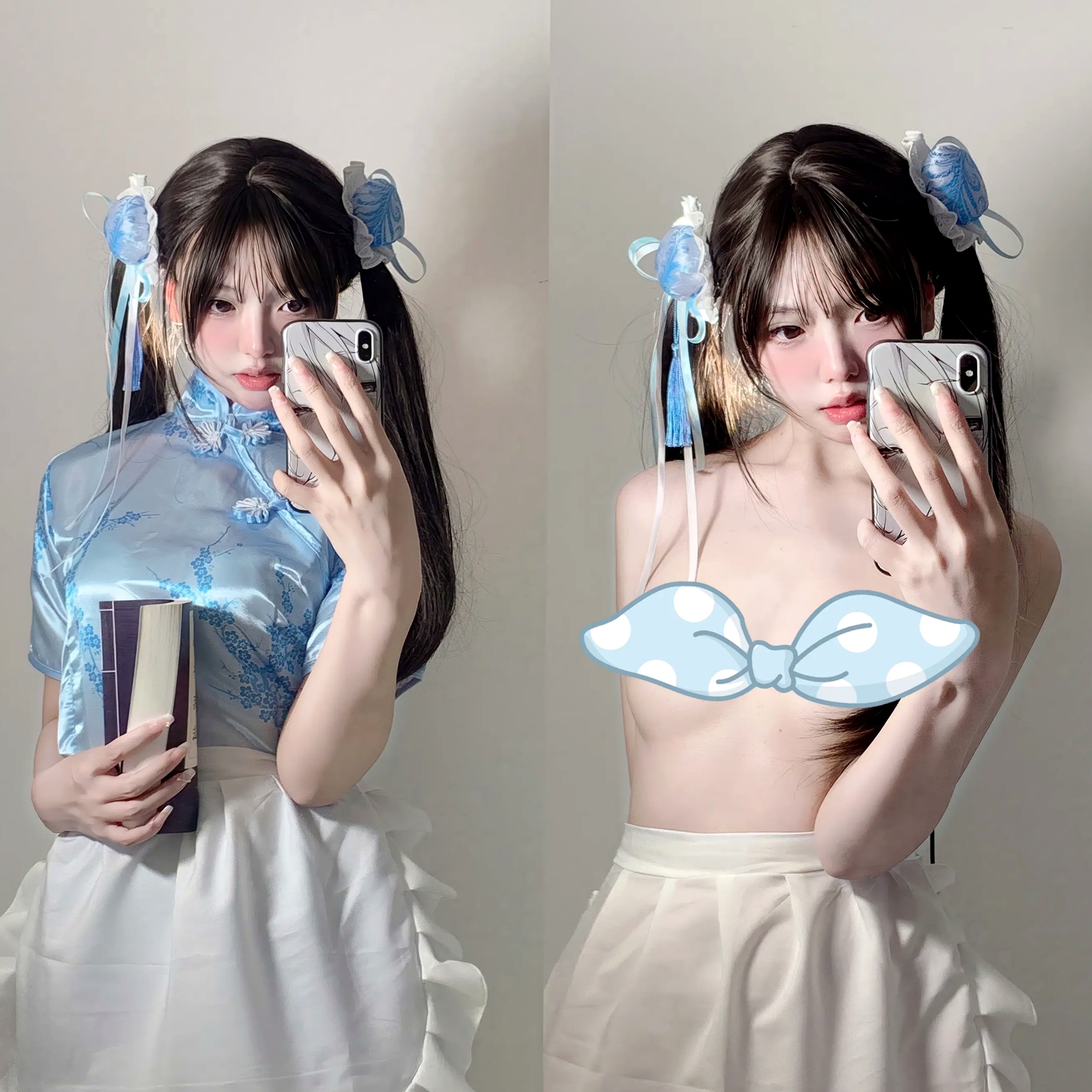 真宝 - 中华娘私房照大尺度诱惑性感白丝美腿