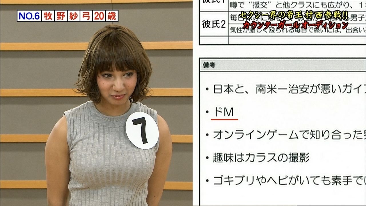 牧野纱弓 色气俱佳的圭亚那混血模特儿