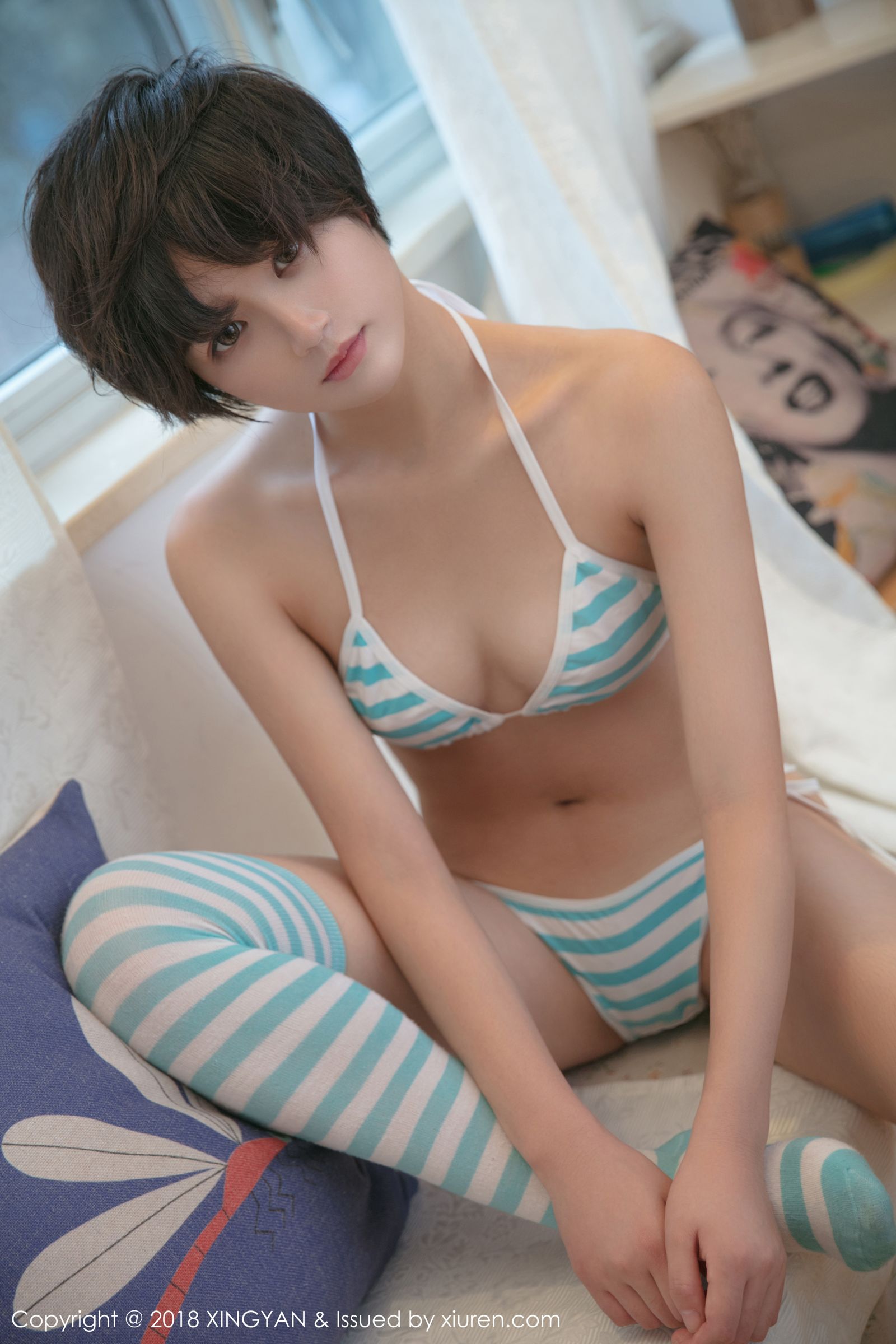 真人芭比悦爷妖精 比基尼与浴巾裹身