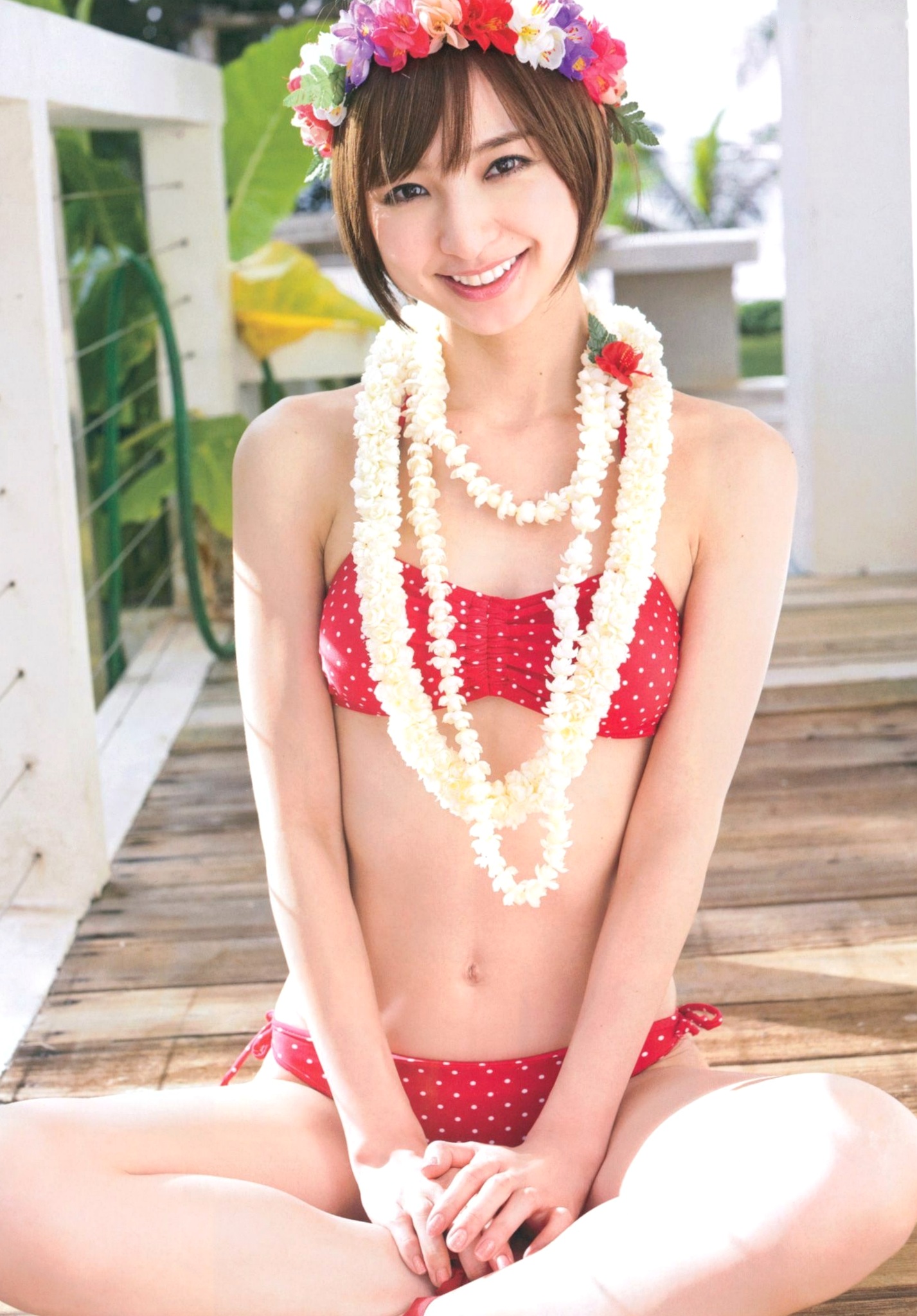 Gallery - PB写真集_篠田麻里子《Memories》完全版_清纯甜美_夏日海滩泳池度假_湿身诱惑写真日本清纯治愈系清新比基尼 篠田麻里子女神私房照_秀色女神