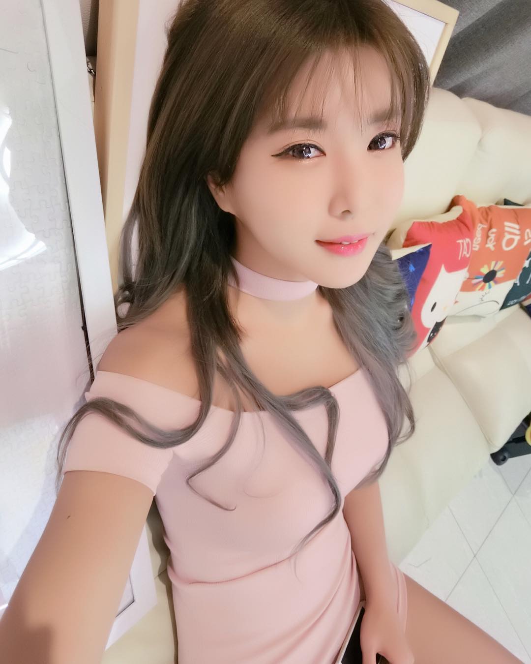 许允美(Heo Yun Mi)- 颜值逆天车模私房照