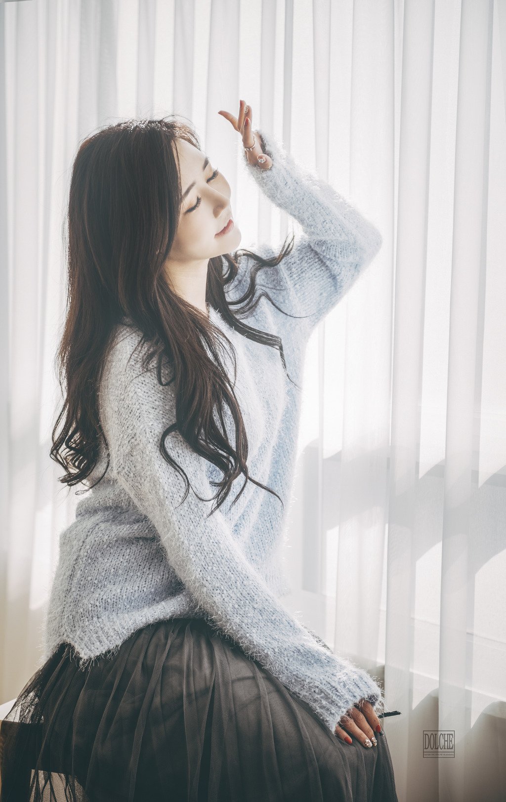 韩佳恩- 南韩美模超妩媚家居写真