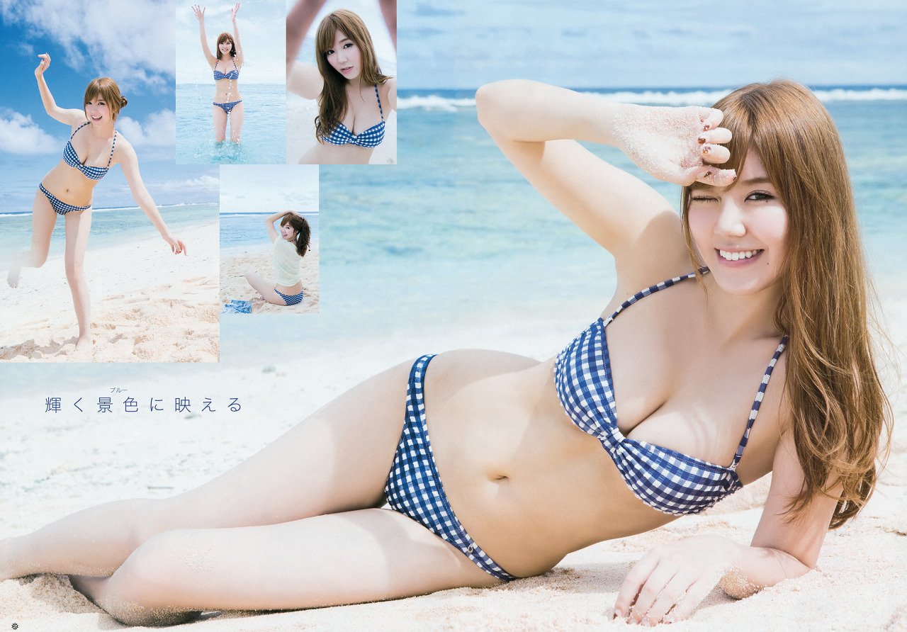 金子栞 拥有F杯好身材的超人气美少女偶像