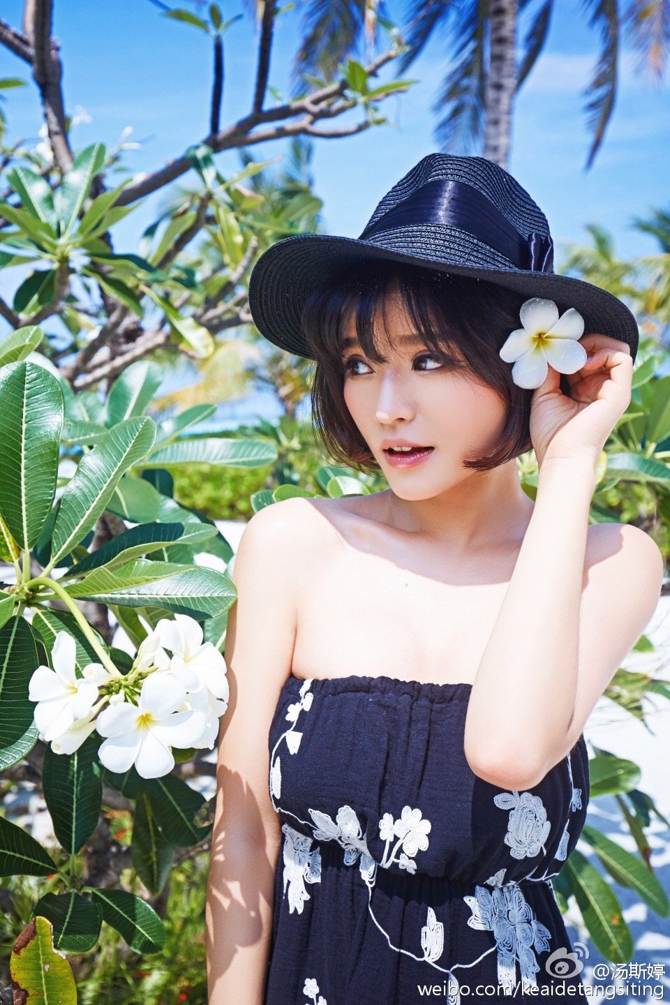 汤斯婷 氧气美女微博清纯美图