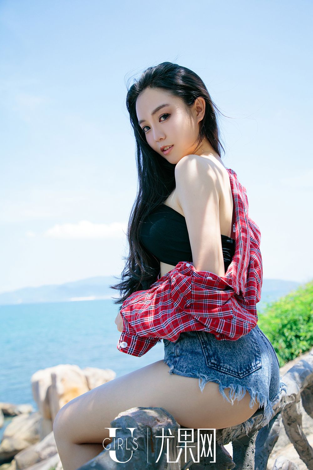 许文婷的私人假期 沙滩比基尼美景
