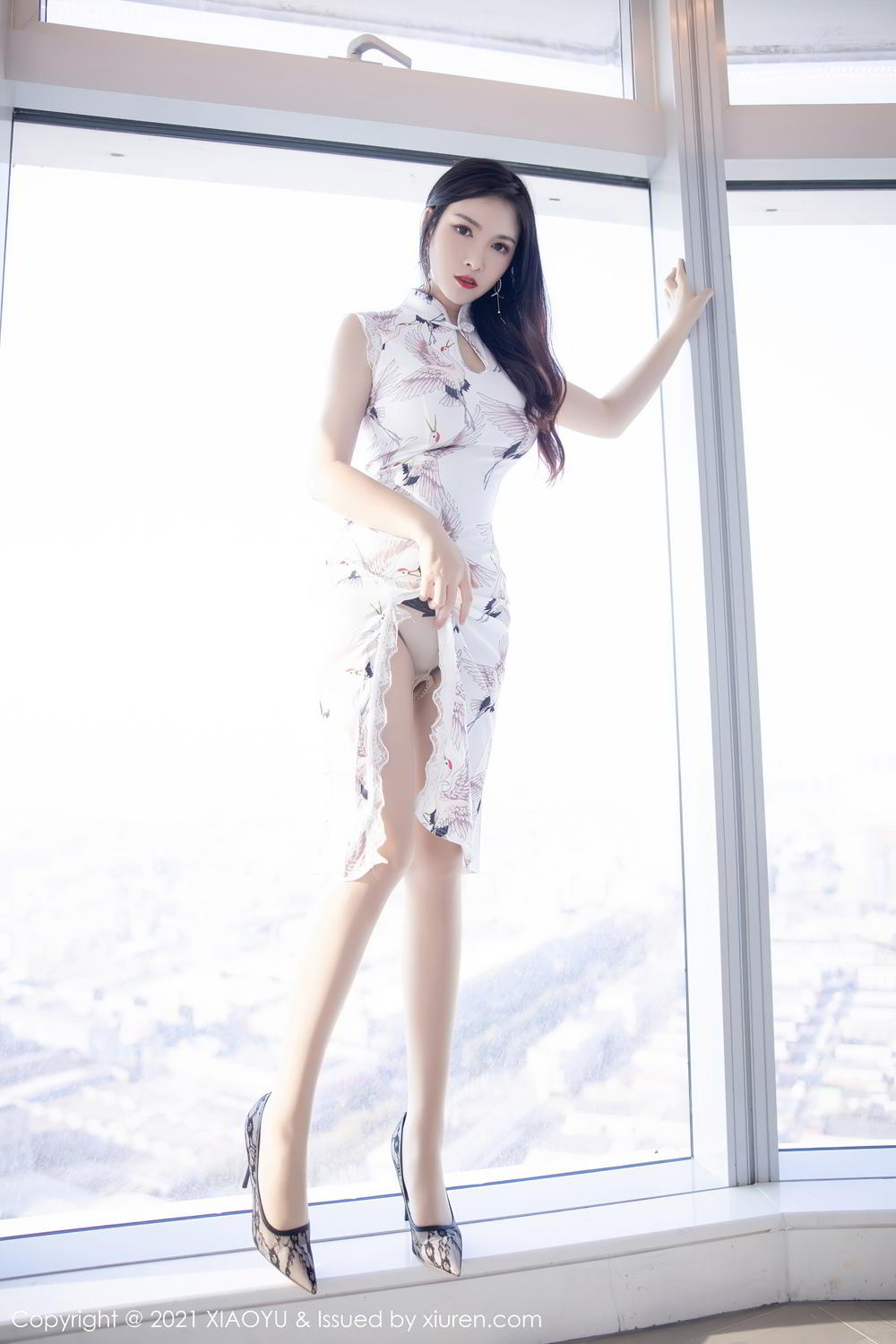 轻熟美女乔漫妮 浪漫的韵味旗袍