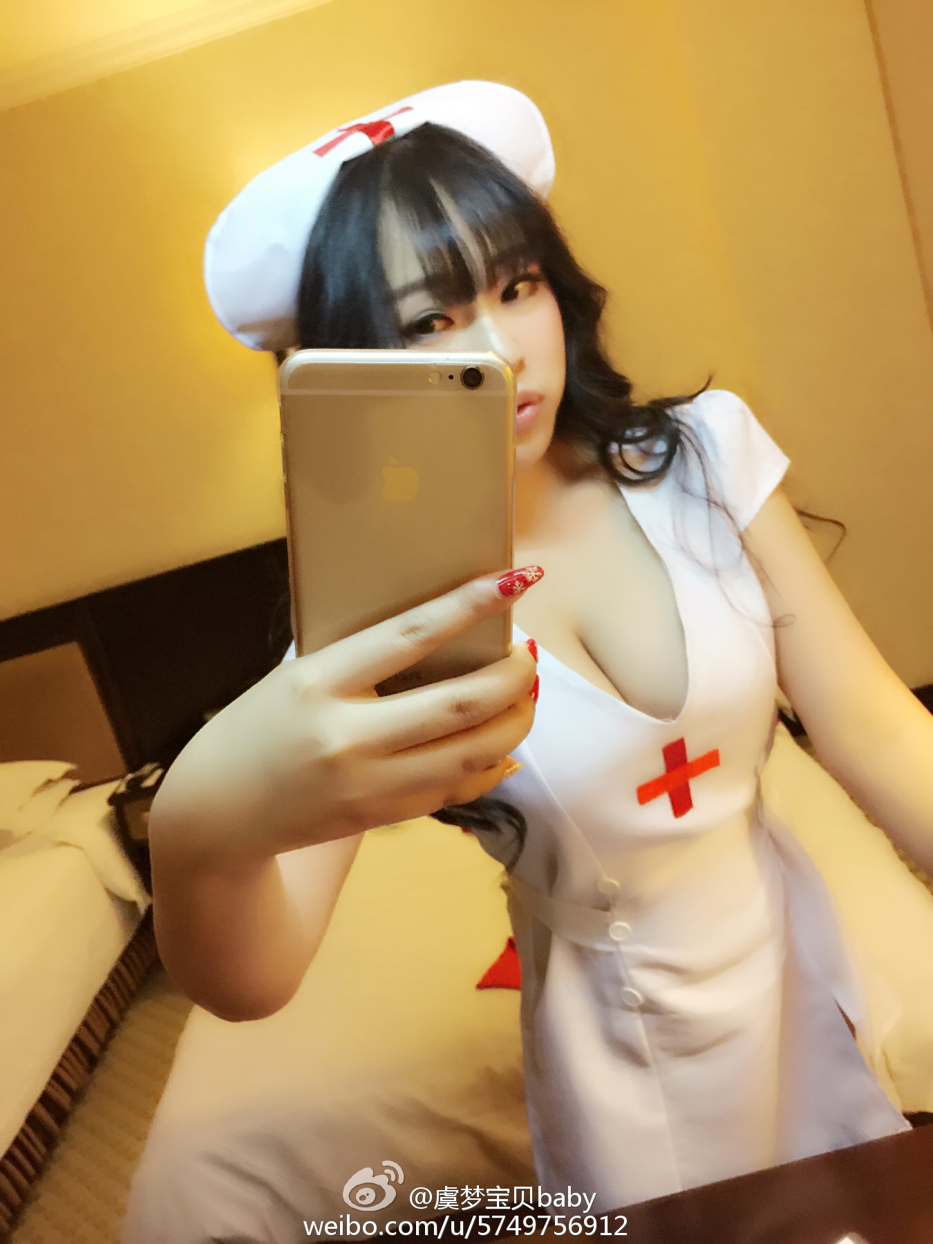 虞梦宝贝(虞梦) 微博私房照诱惑写真图