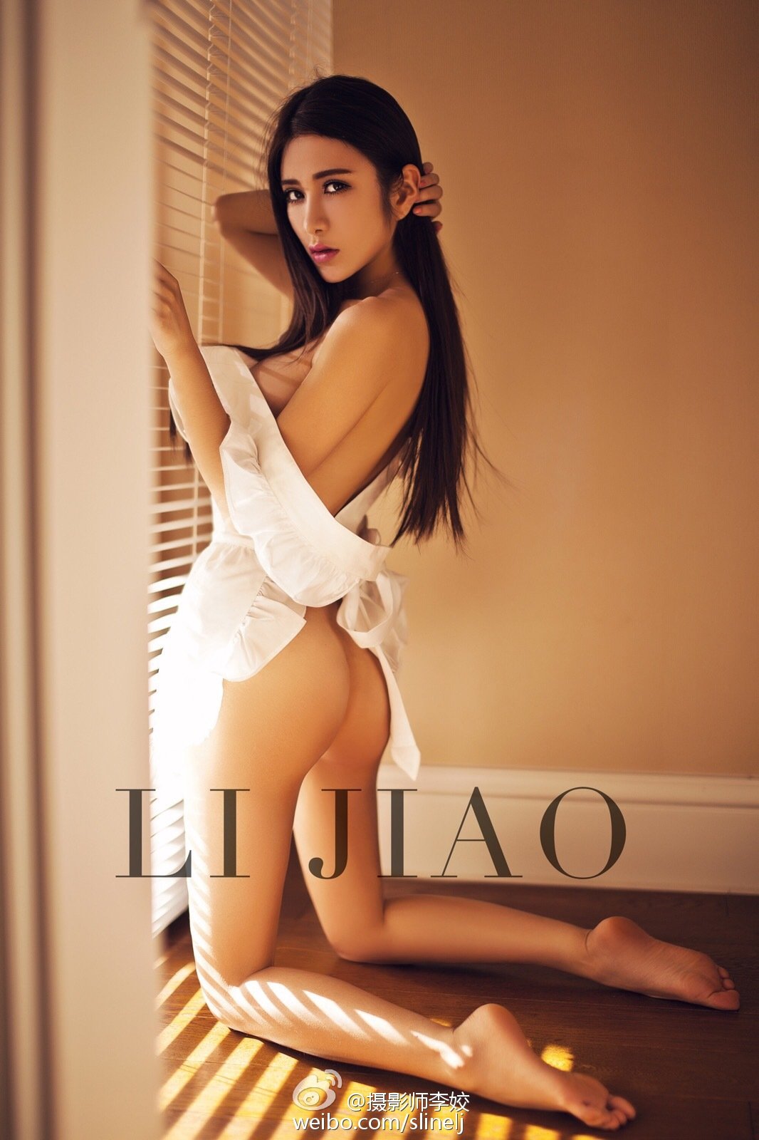 李七喜 混血美人内衣性感写真图