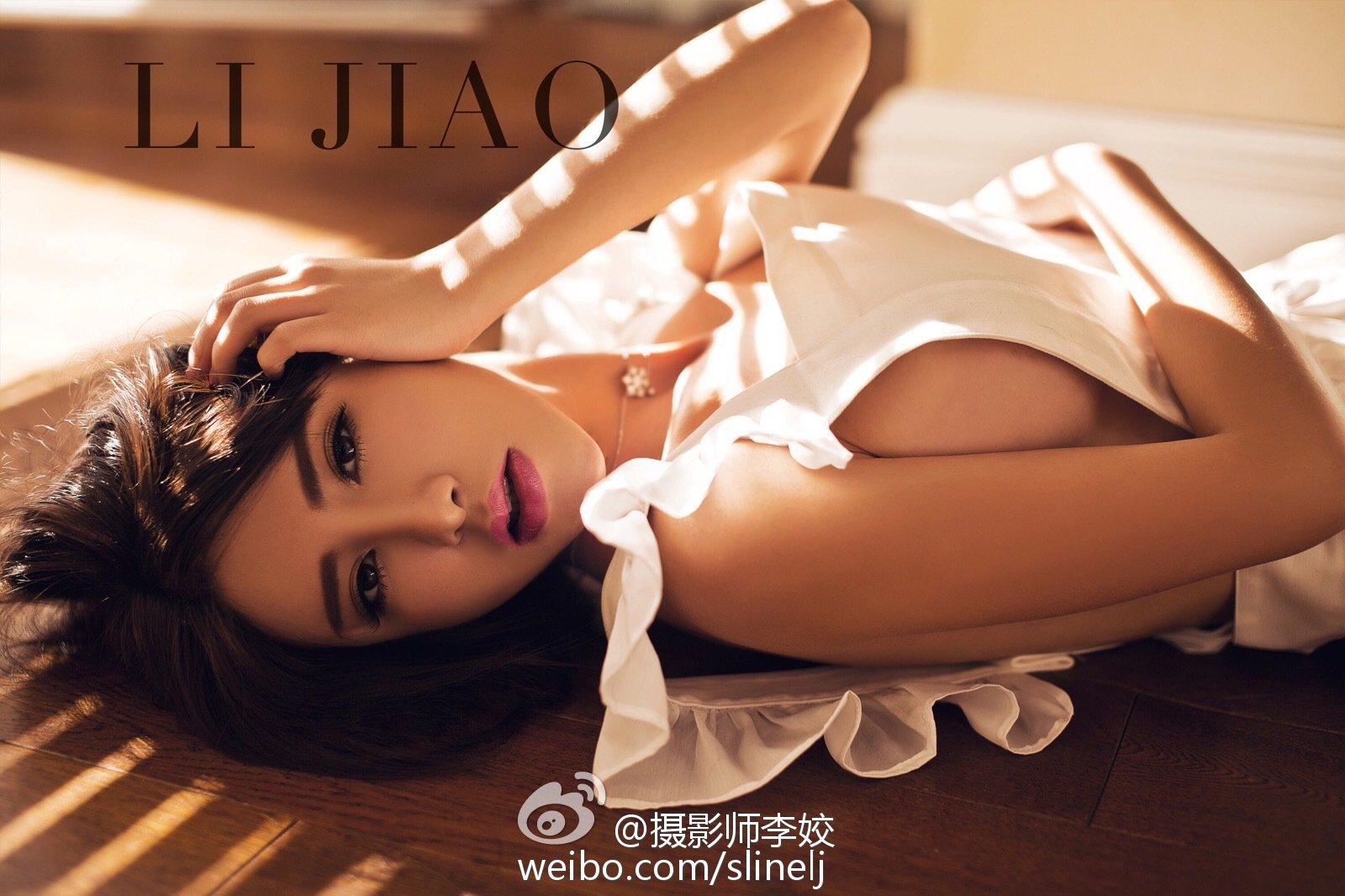 李七喜 混血美人内衣性感写真图