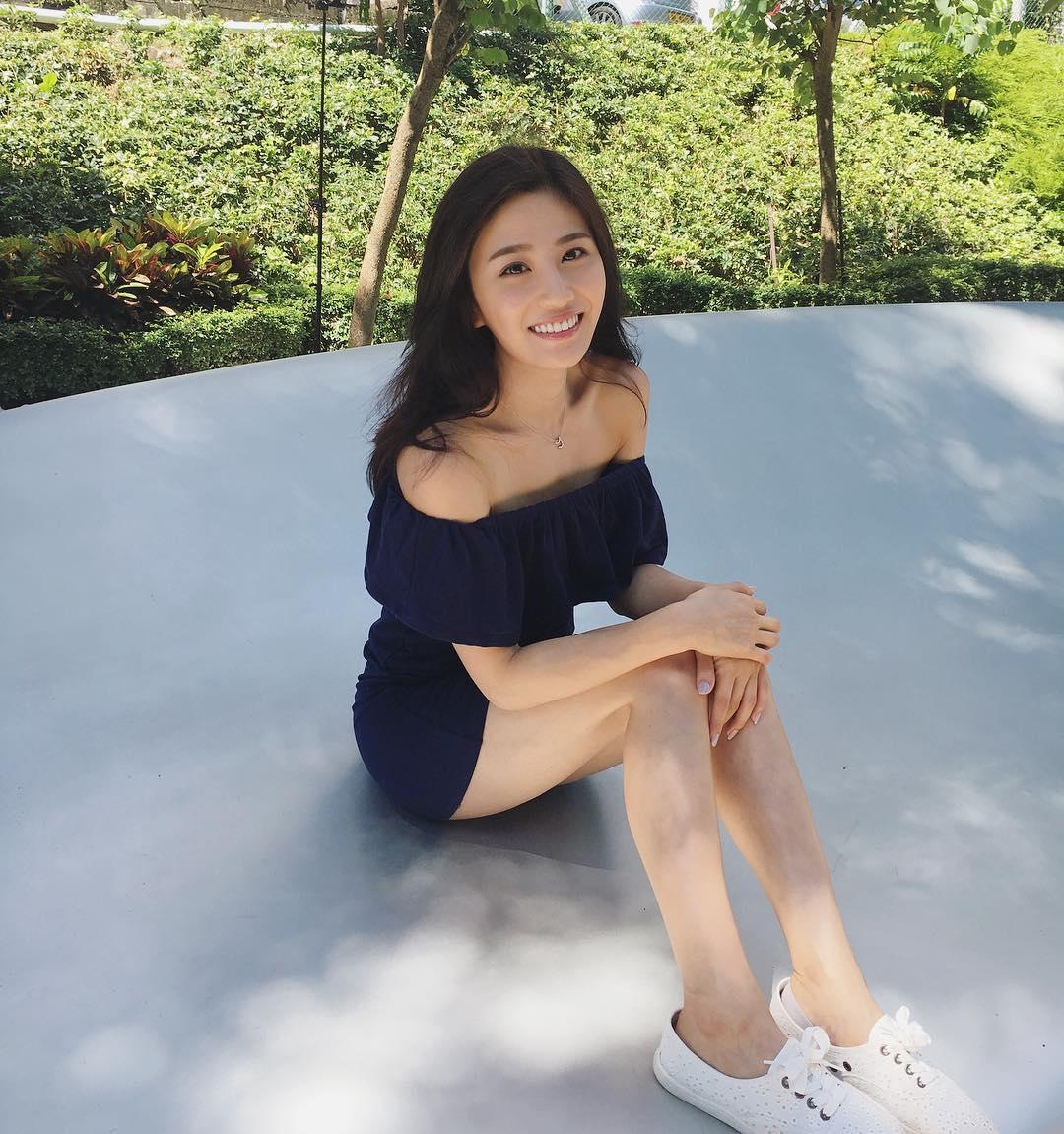 林芊妤练出惊人身段 纤细蛮腰非常吸睛