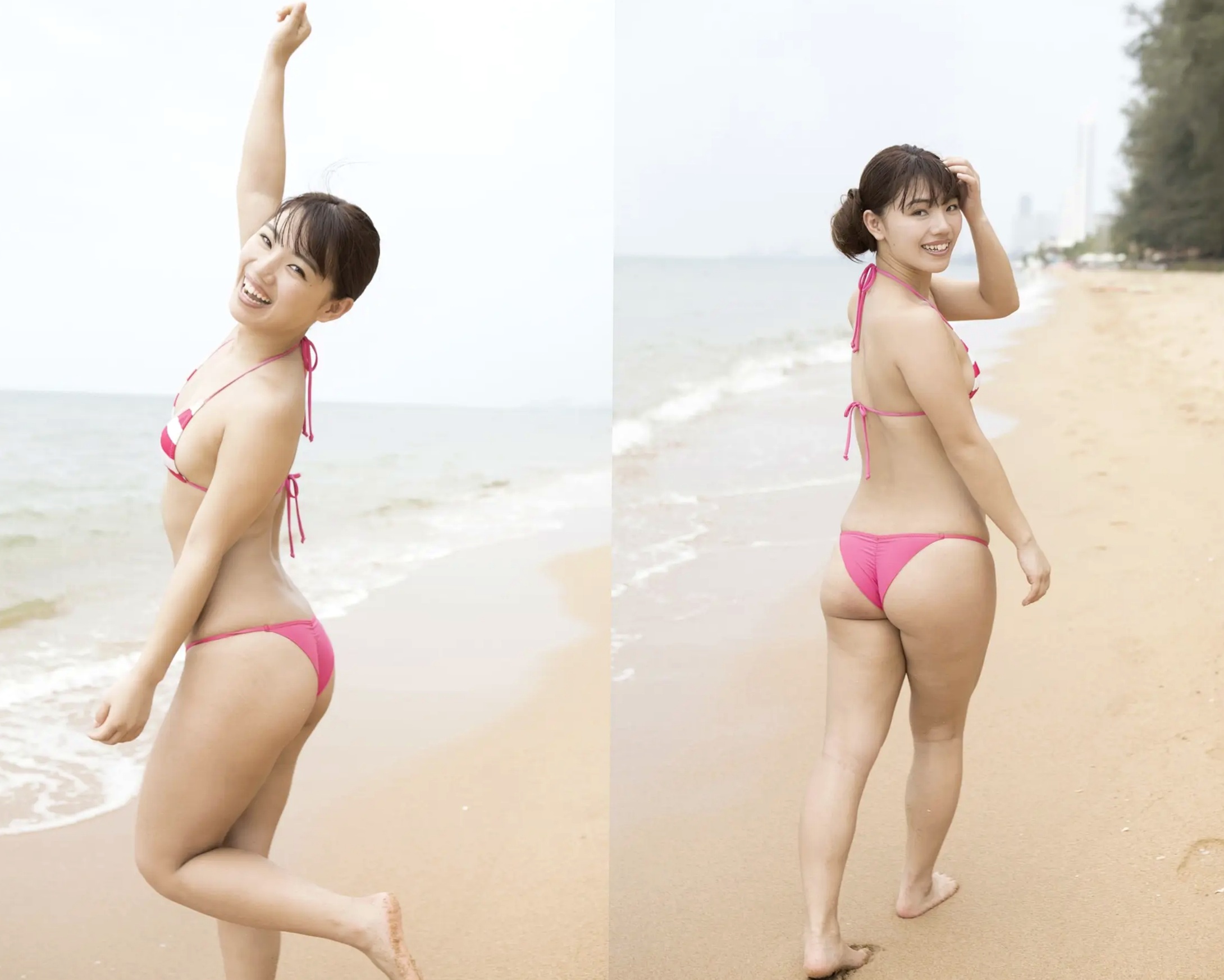 大川成美性感私房写真:家居丝袜风情与浴室湿身诱惑美臀