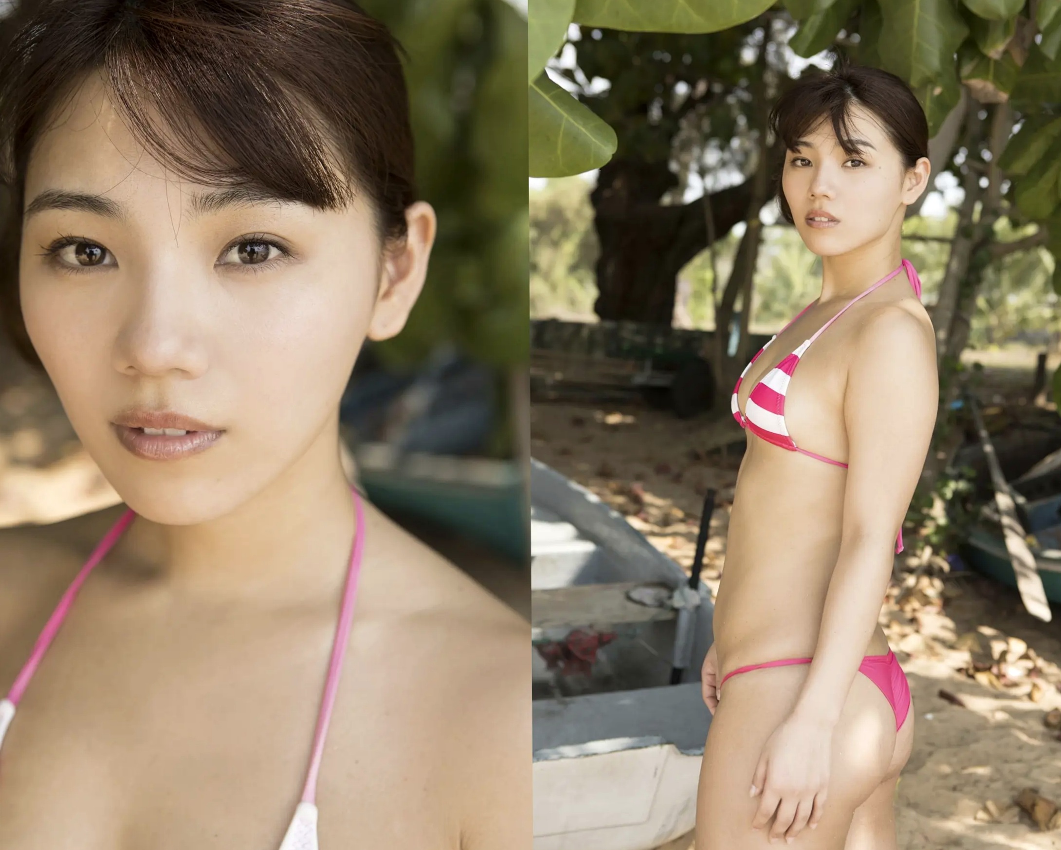 大川成美性感私房写真:家居丝袜风情与浴室湿身诱惑美臀