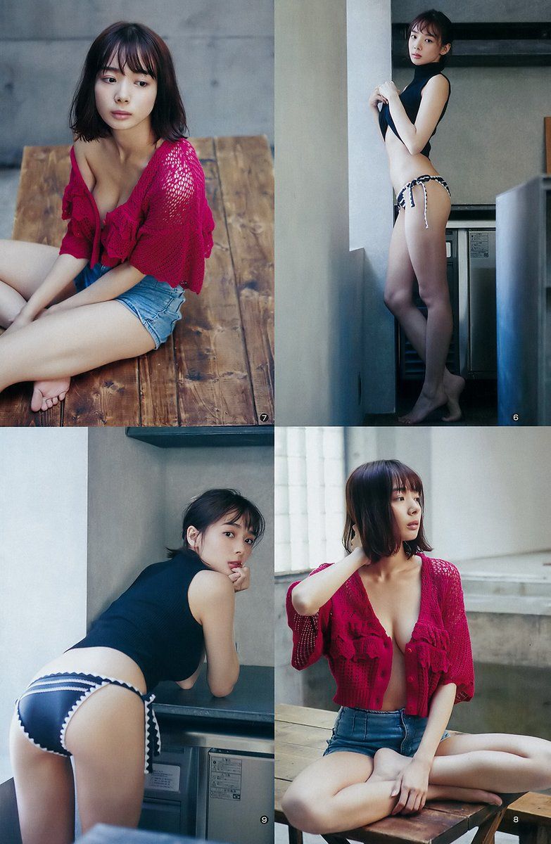 岡田紗佳- 2017年週プレNEWS写真