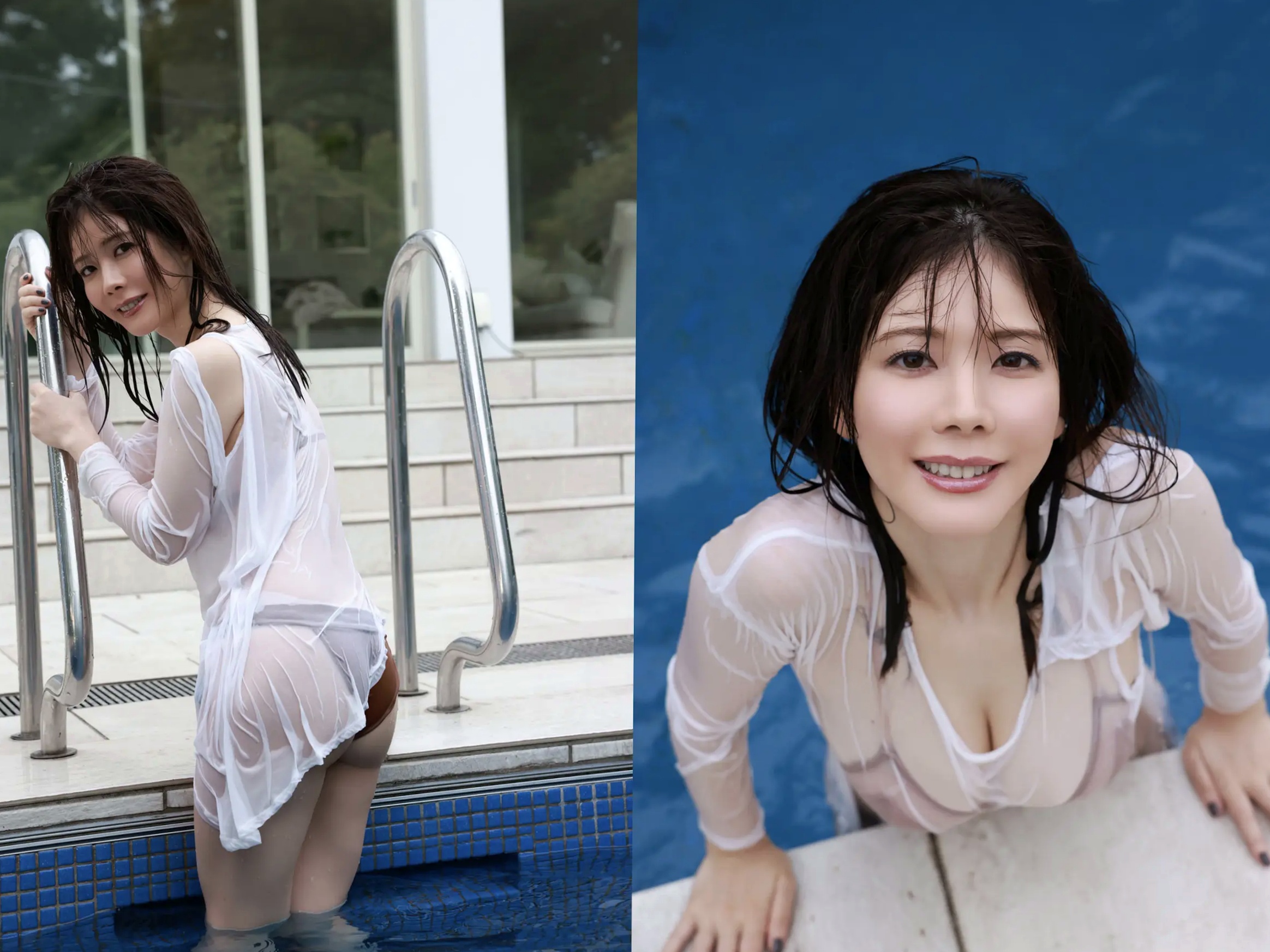 高宮まり《恋する胸的高まり》日系户外清新与优雅性感私房写真