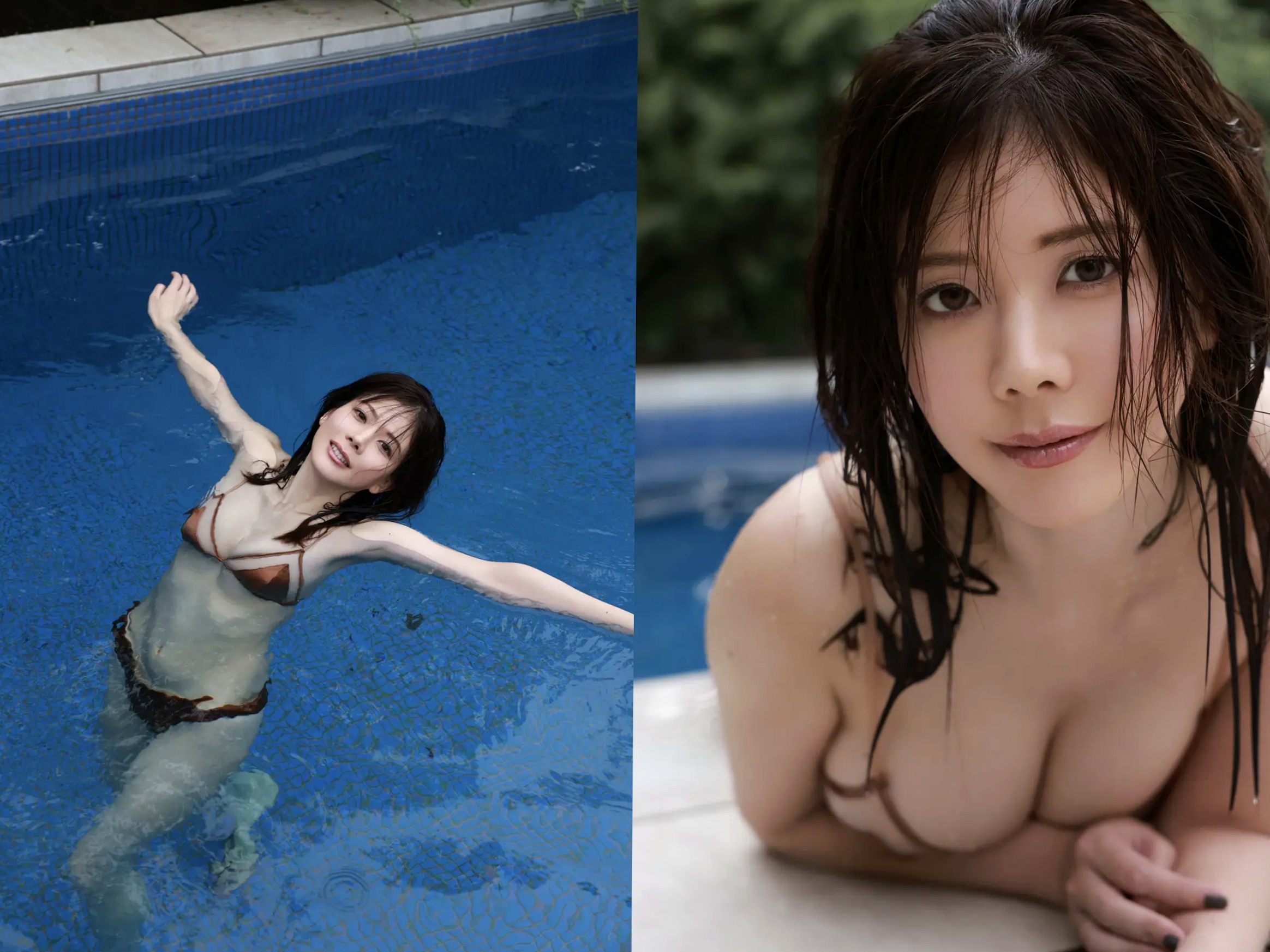 高宮まり《恋する胸的高まり》日系户外清新与优雅性感私房写真