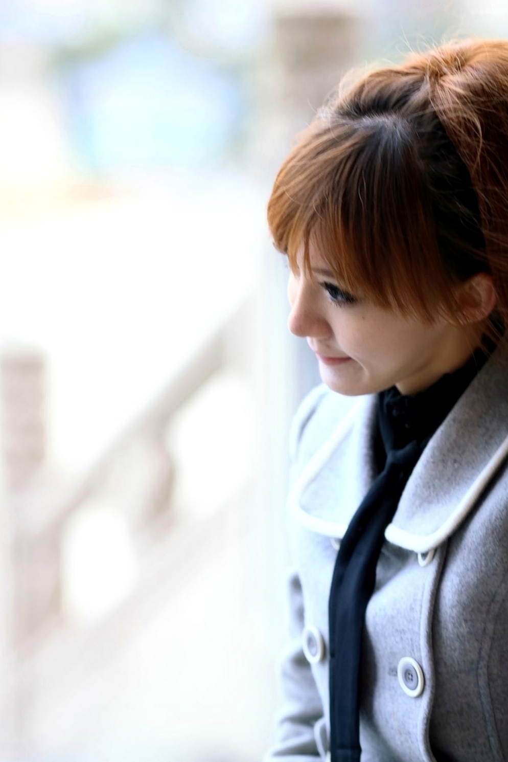 台湾正妹柠檬清新甜美户外写真,治愈系笑容灵动自然,打造满分女友感形象