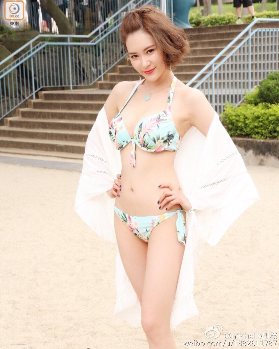 胡然 短发气质美女微博私房照诱惑写真图