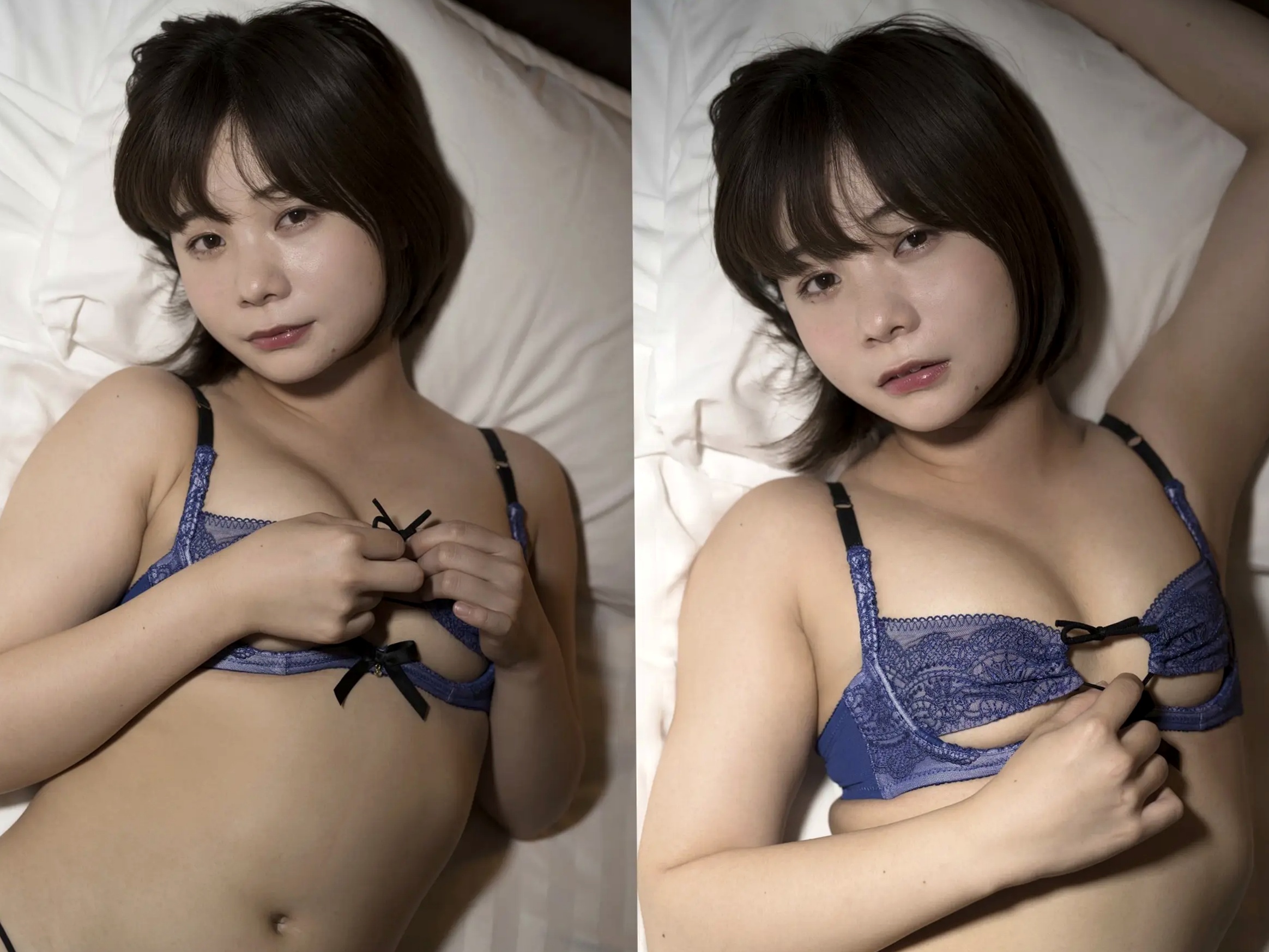 真奈 - 無邪気なおっぱい 日本清纯童颜巨乳性感比基尼户外写真