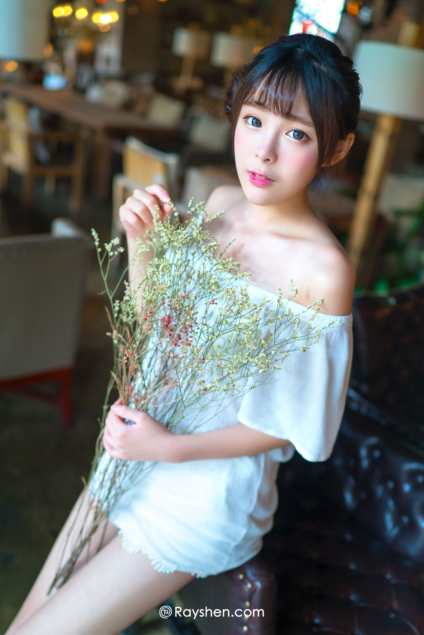 夏木颖- 来自A4腰女神清新私房照