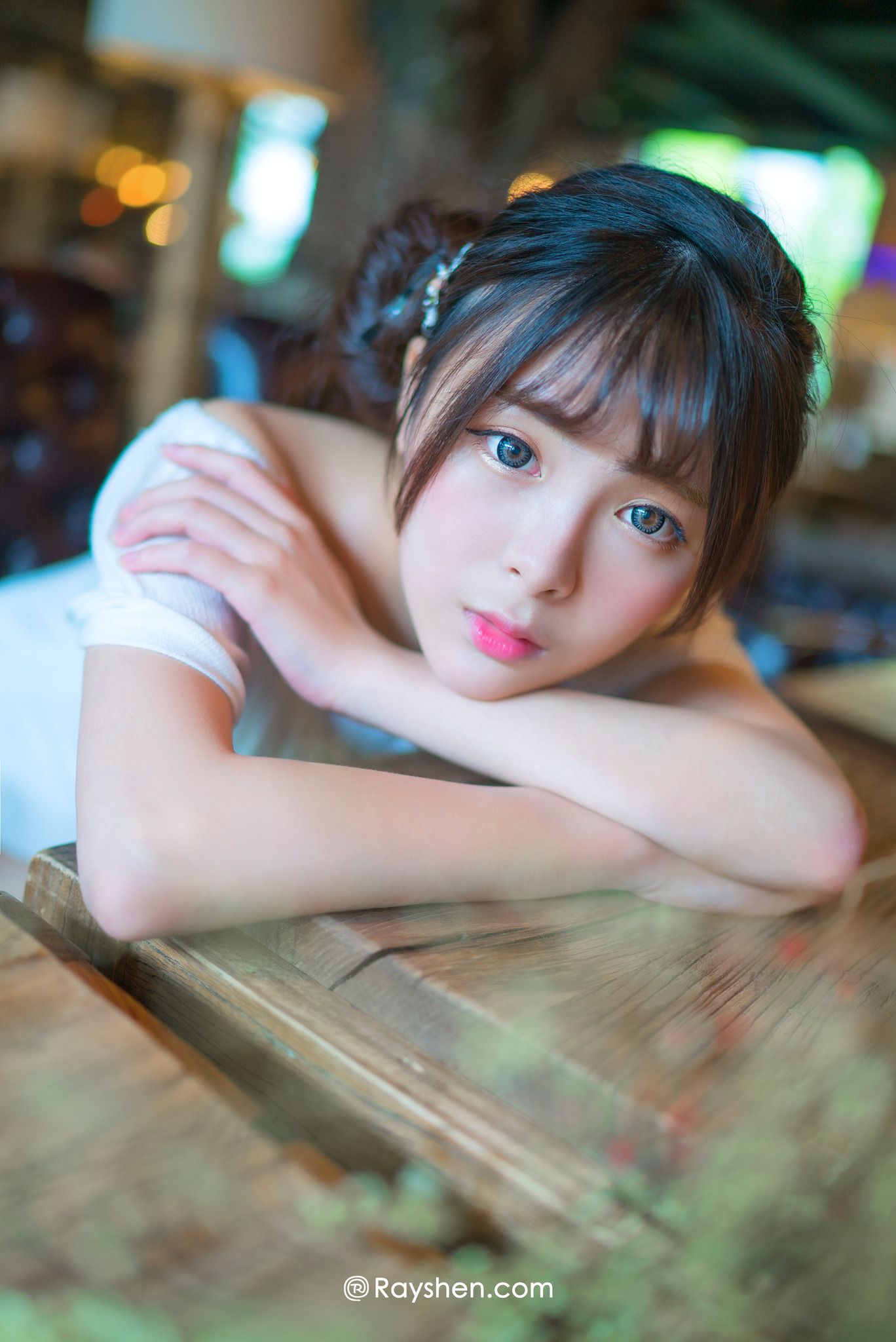 夏木颖- 来自A4腰女神清新私房照