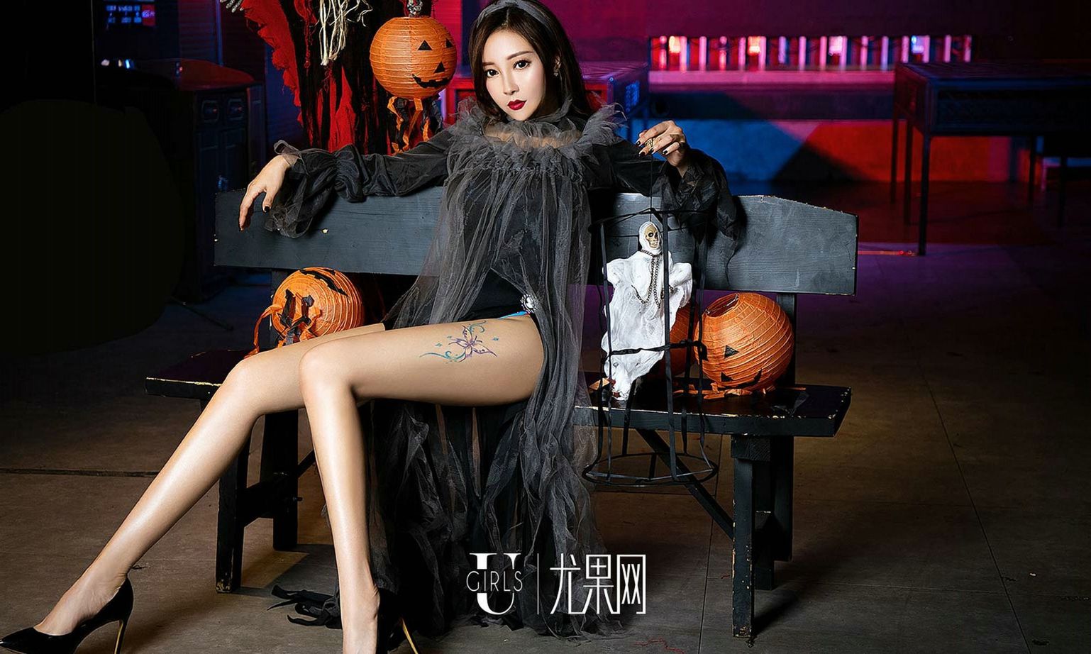 苏可可与松果儿 万圣节腰精胸猛