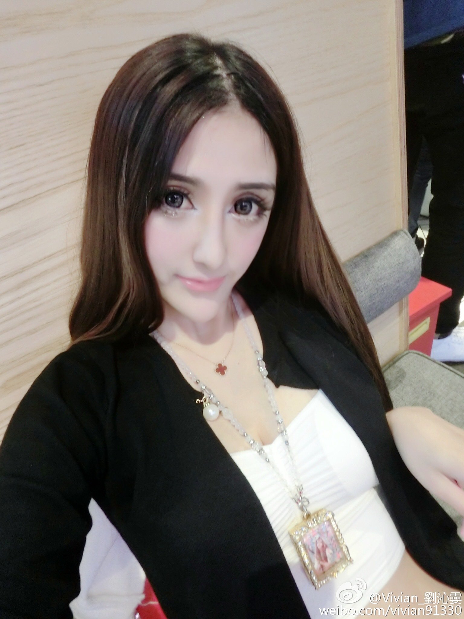 刘沁雯 微博私房美图
