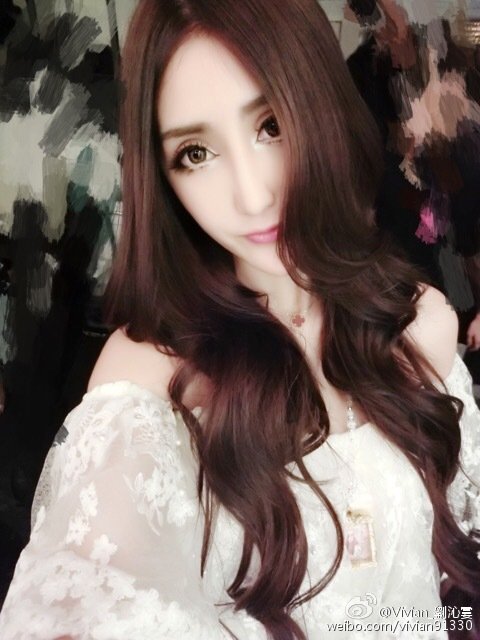 刘沁雯 微博私房美图